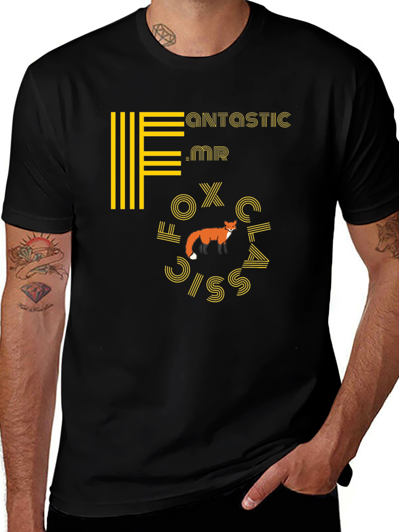 Variant 2 of Fantastic Mr. Fox T-Shirt - Stylish Graphic Tee