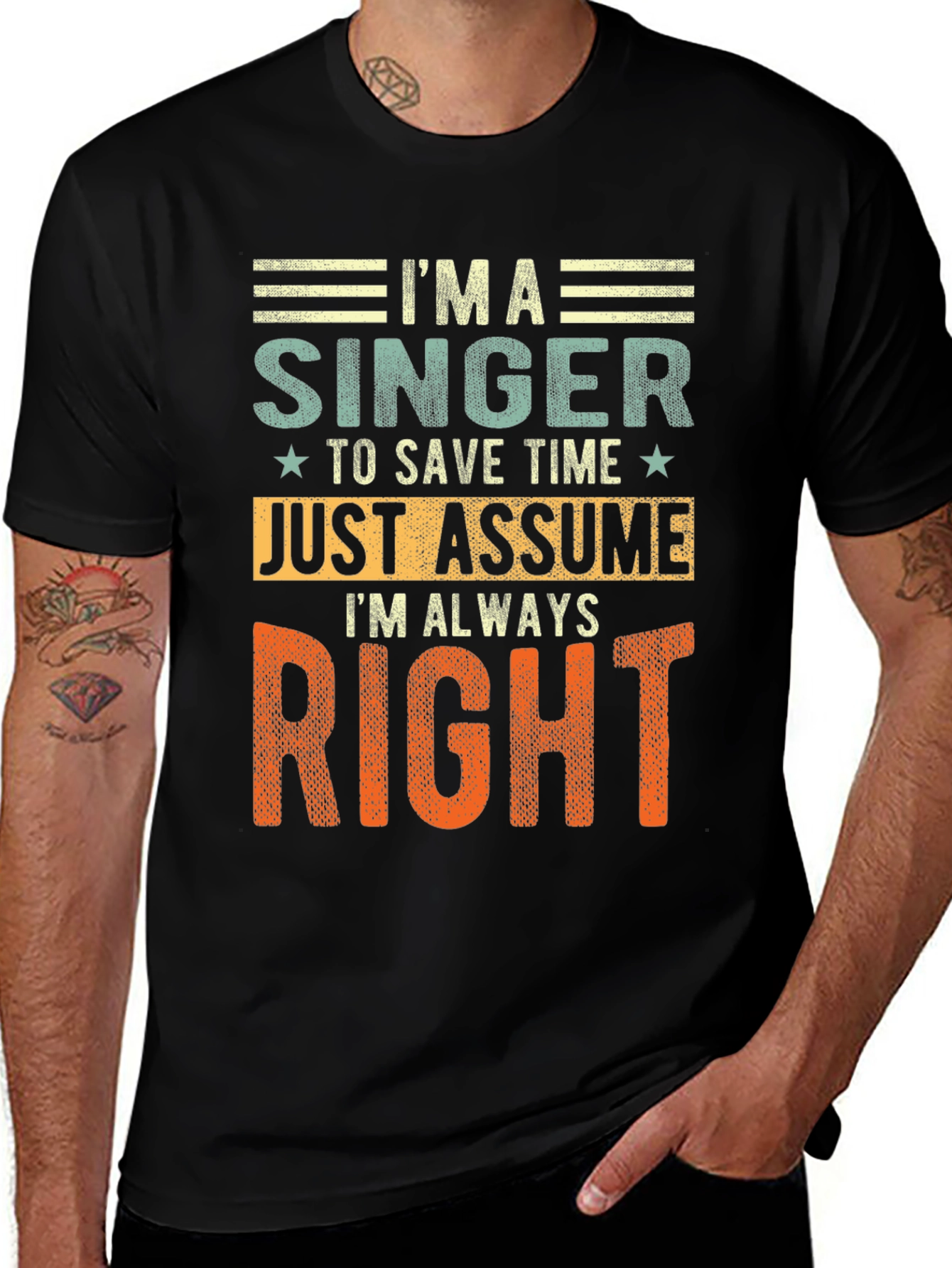 Variant 5 of I'm A Singer - Funny Musician T-Shirt