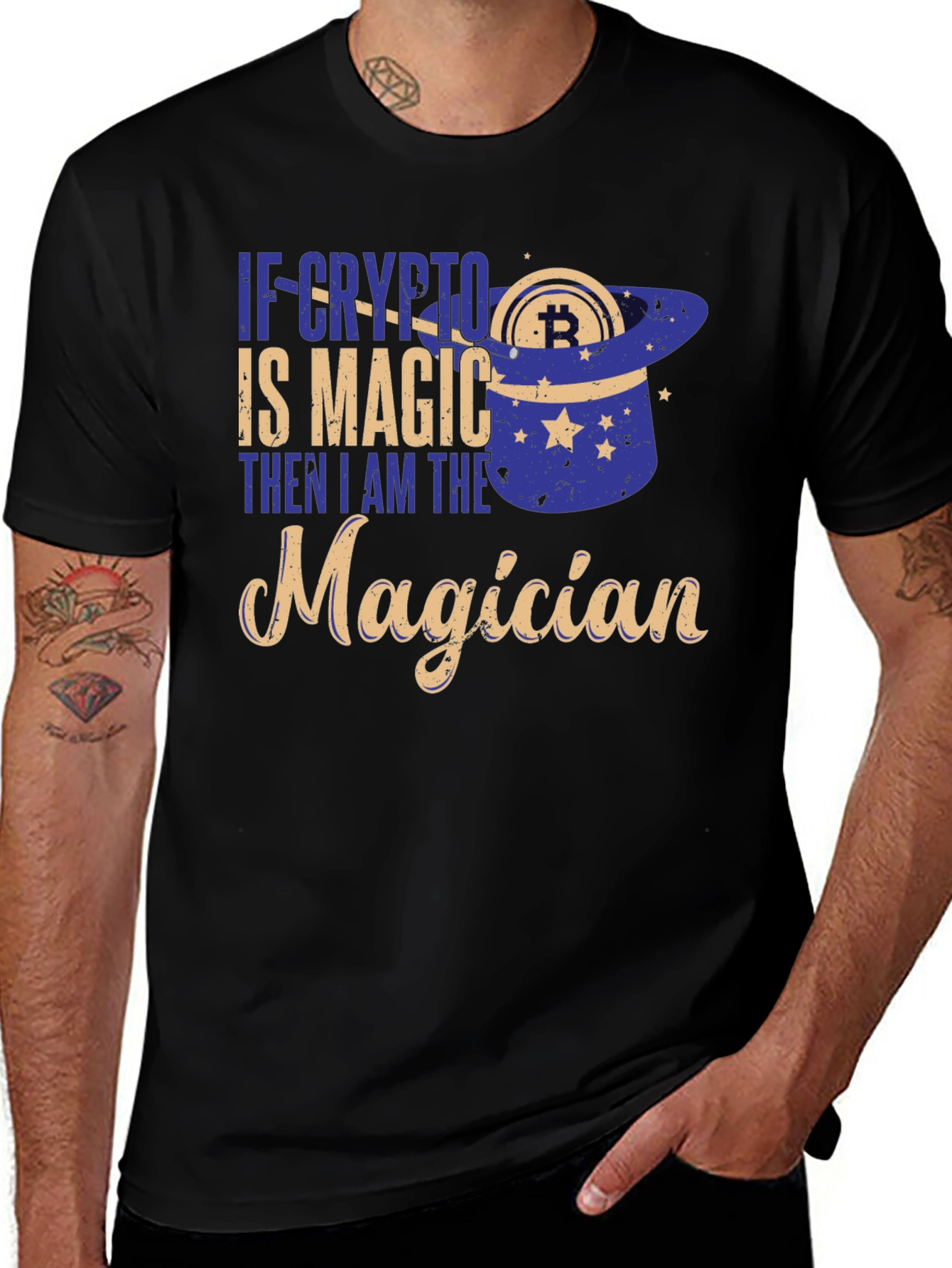 Variant 29 of Crypto Magician Tee