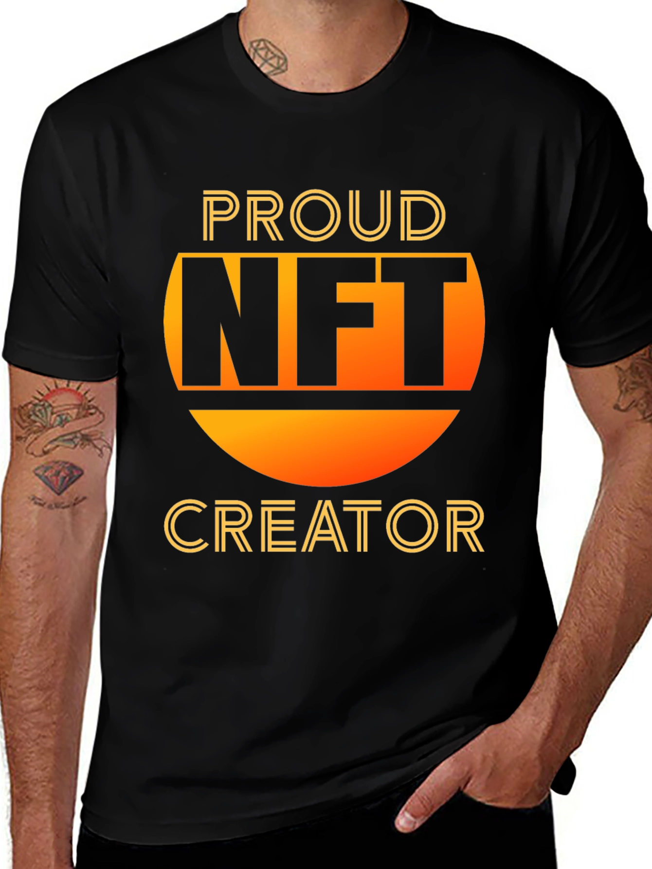 Proud NFT Creator Graphic T-Shirt