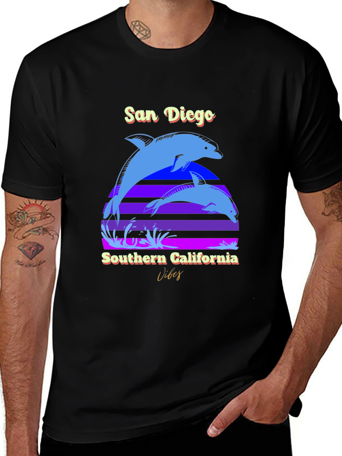 Variant 8 of San Diego Southern California Vibes T-Shirt