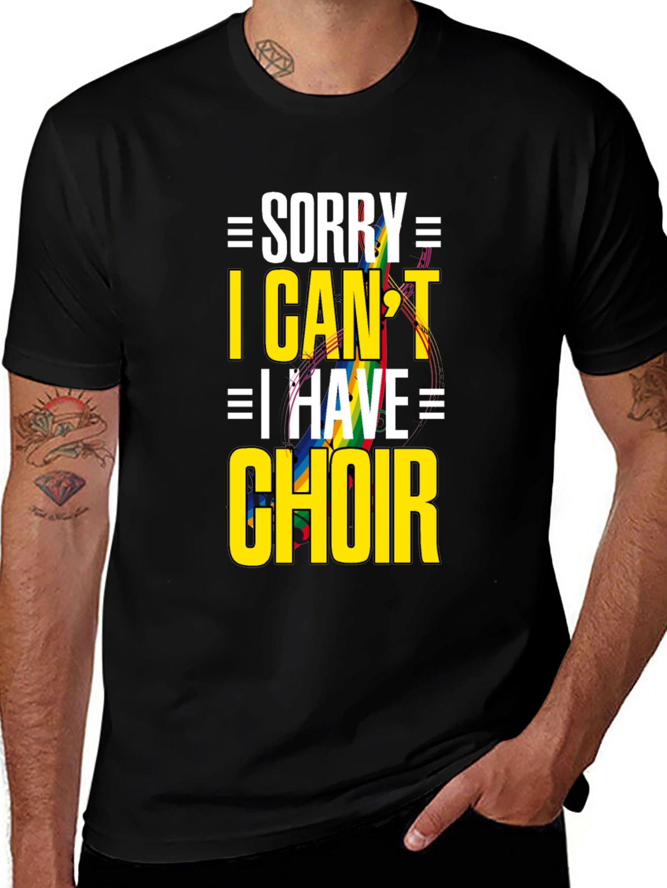 Variant 13 of Sorry I Can't I Have Choir T-Shirt
