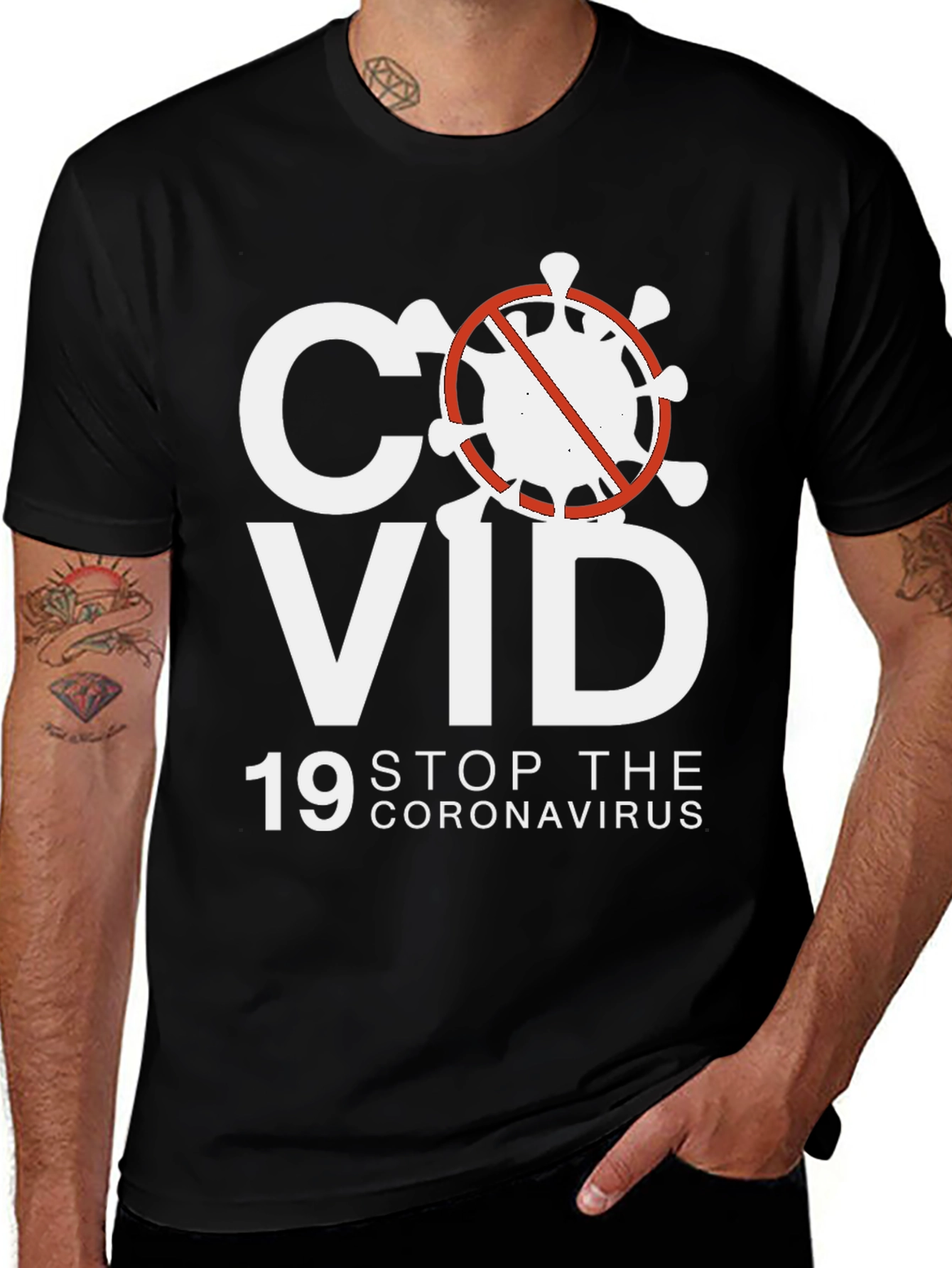 COVID-19 Stop the Coronavirus T-Shirt