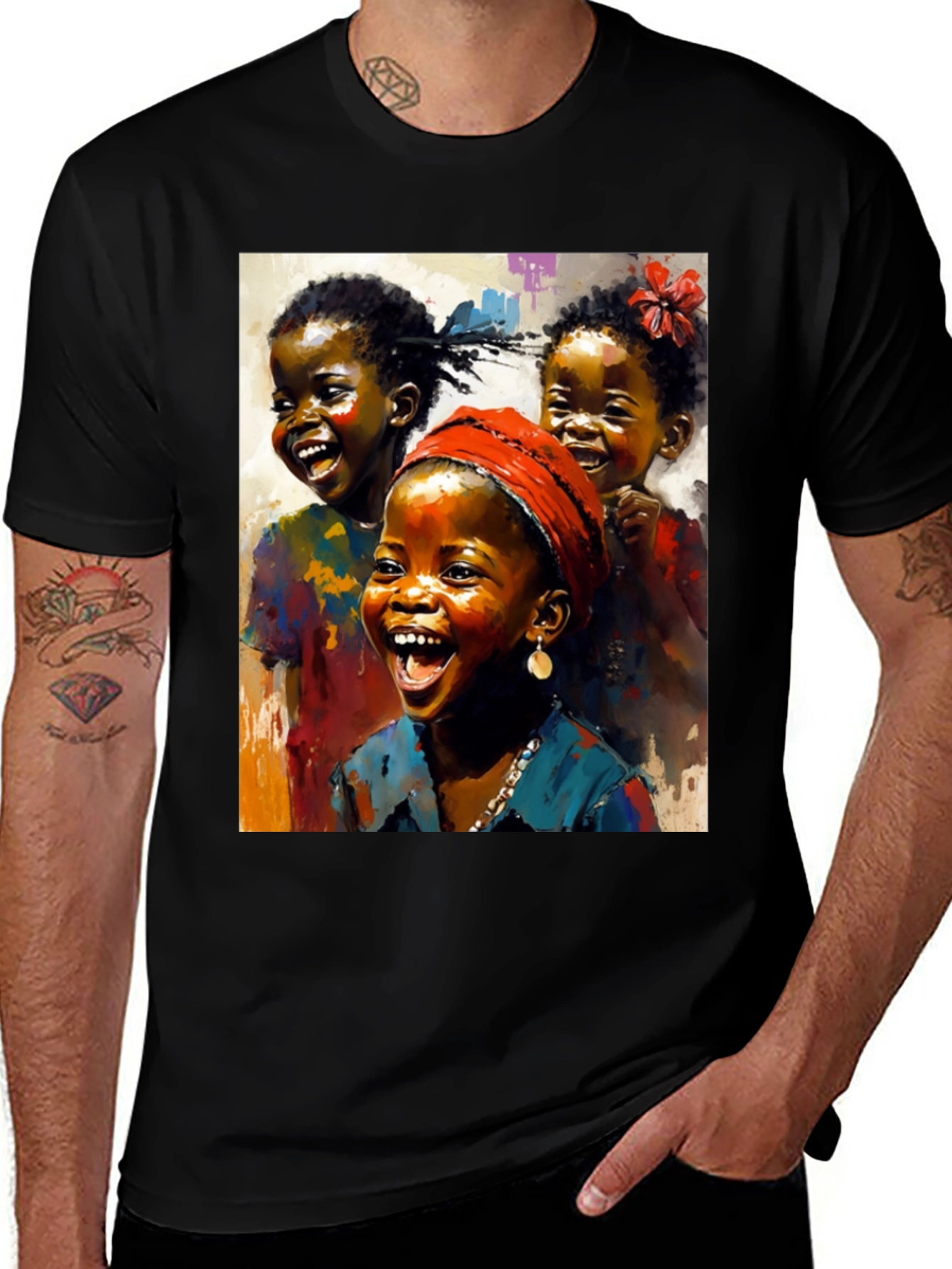 Variant 10 of Joyful Children Graphic Tee