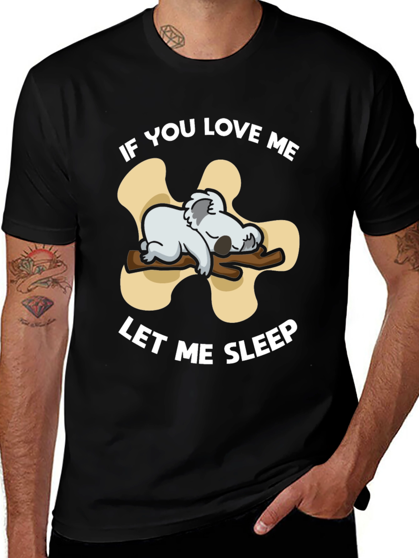 Variant 10 of Koala 'Let Me Sleep' Graphic T-Shirt
