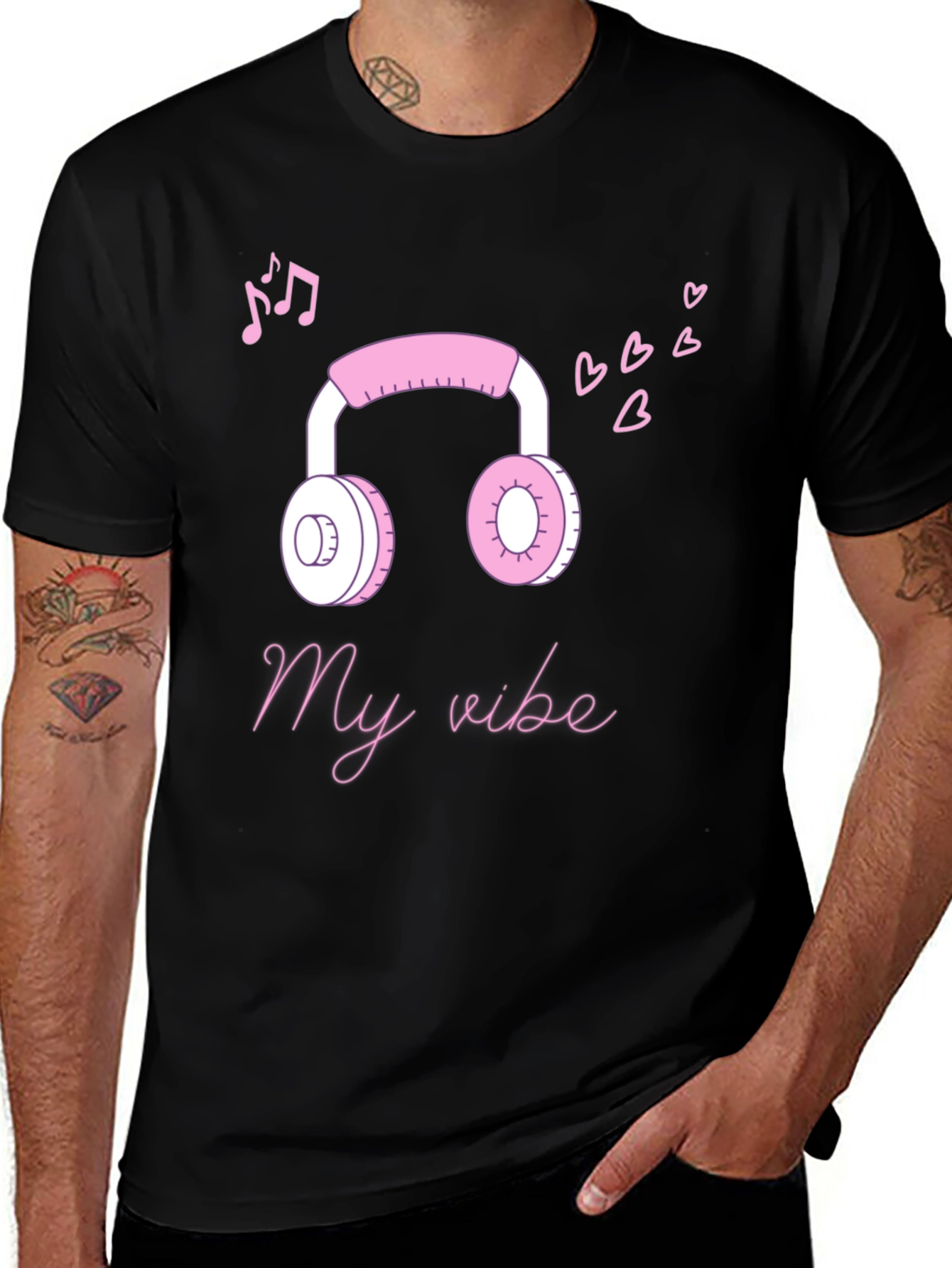 Variant 23 of My Vibe Music Lover Graphic Tee