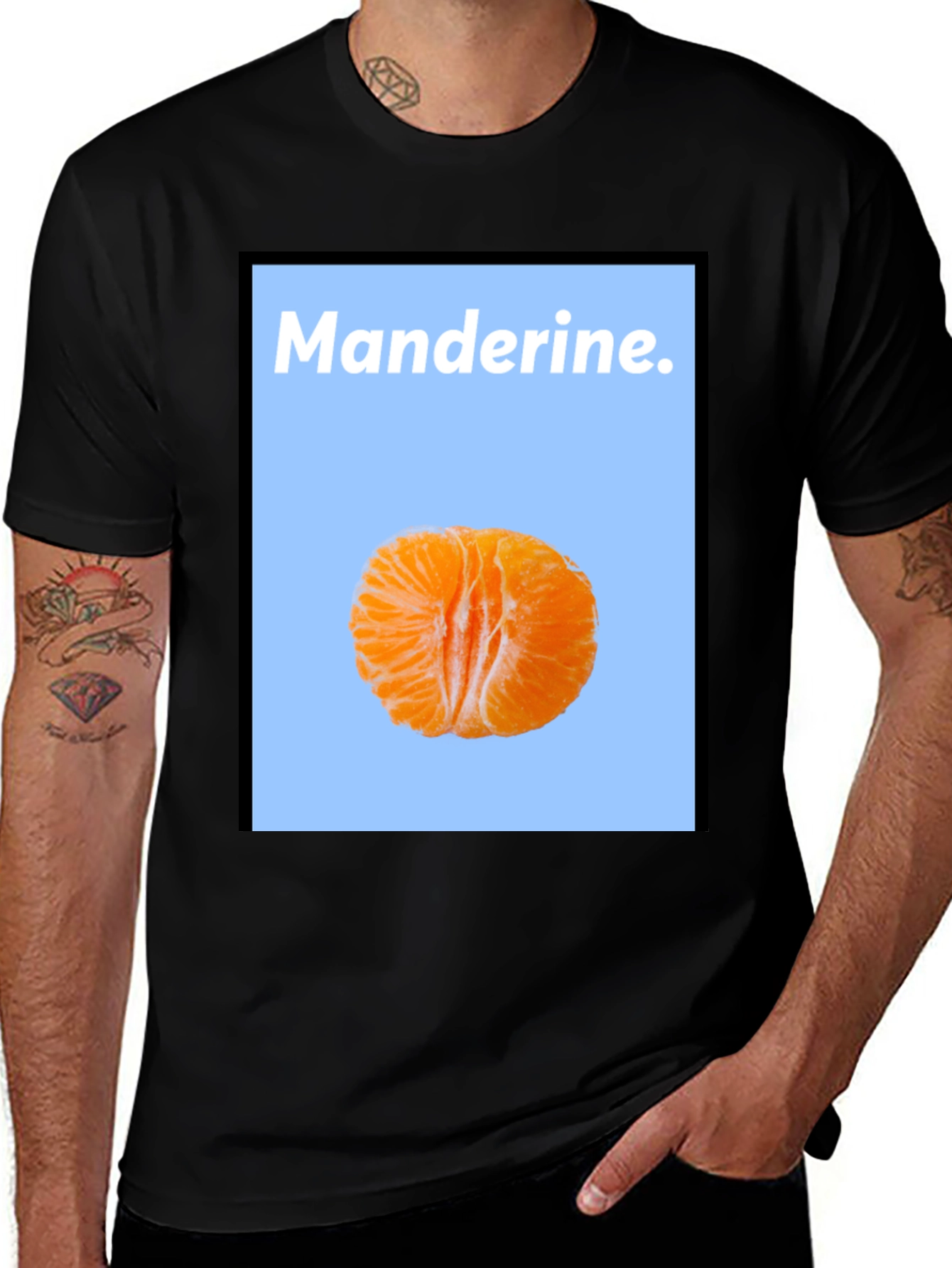 Mandarine T-Shirt - Funny Citrus Fruit Graphic Tee