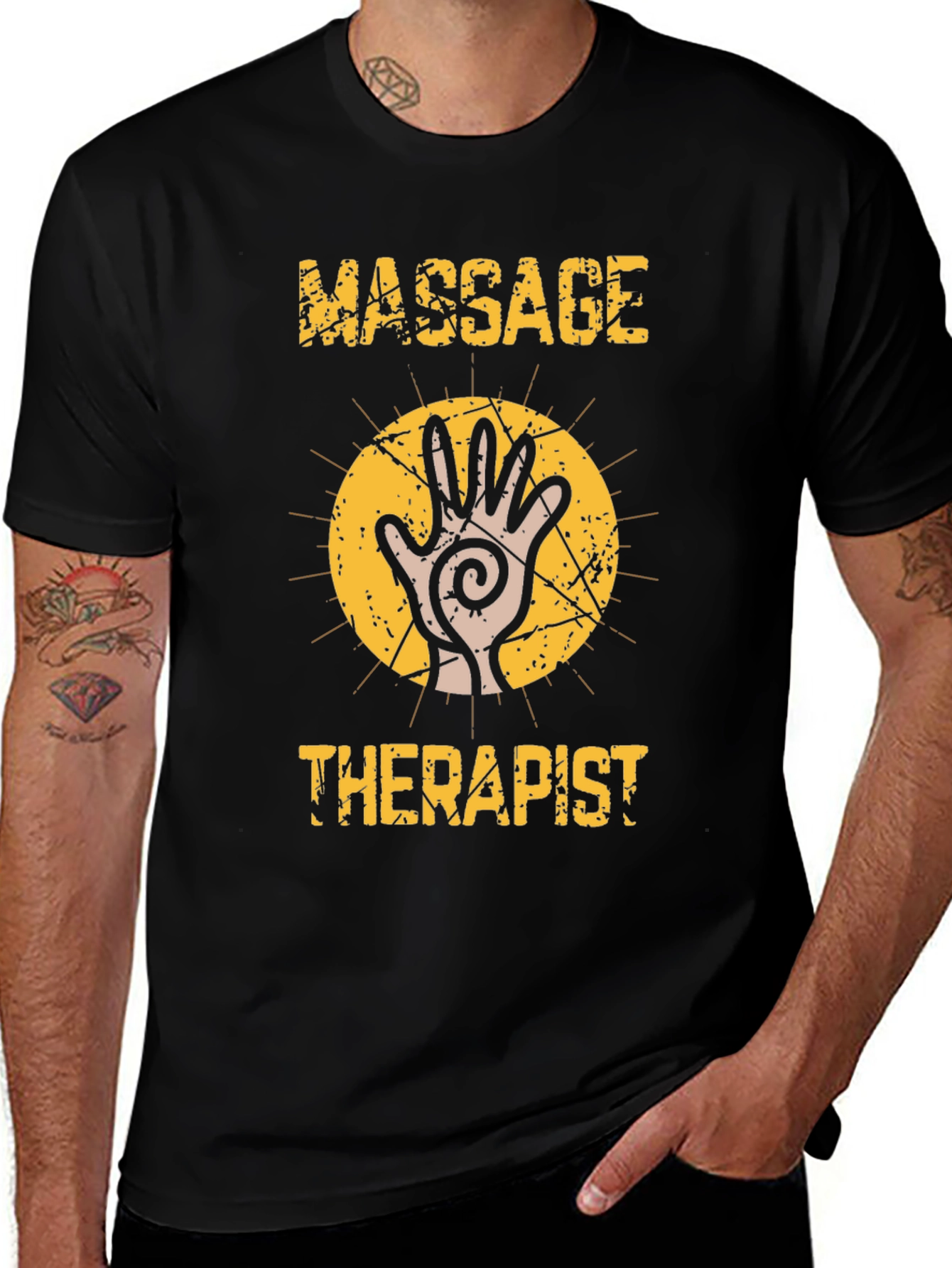 Variant 22 of Massage Therapist Graphic Tee
