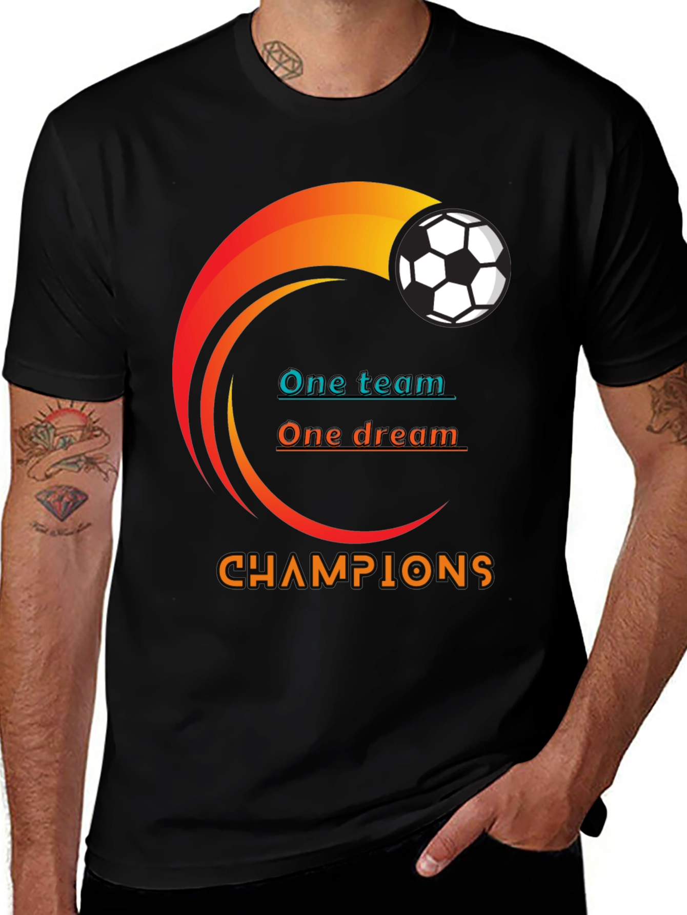 Variant 22 of Champions Soccer Graphic Tee