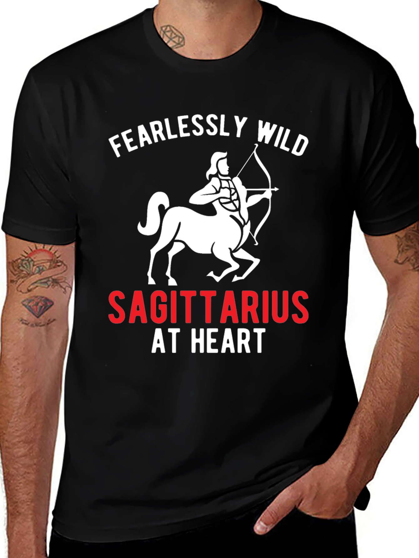 Sagittarius T-Shirt - Fearlessly Wild Zodiac Tee