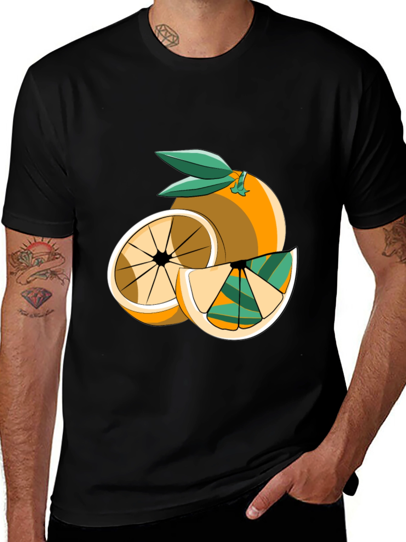 Variant 29 of Citrus Graphic Tee - Fresh Fruit Fashion