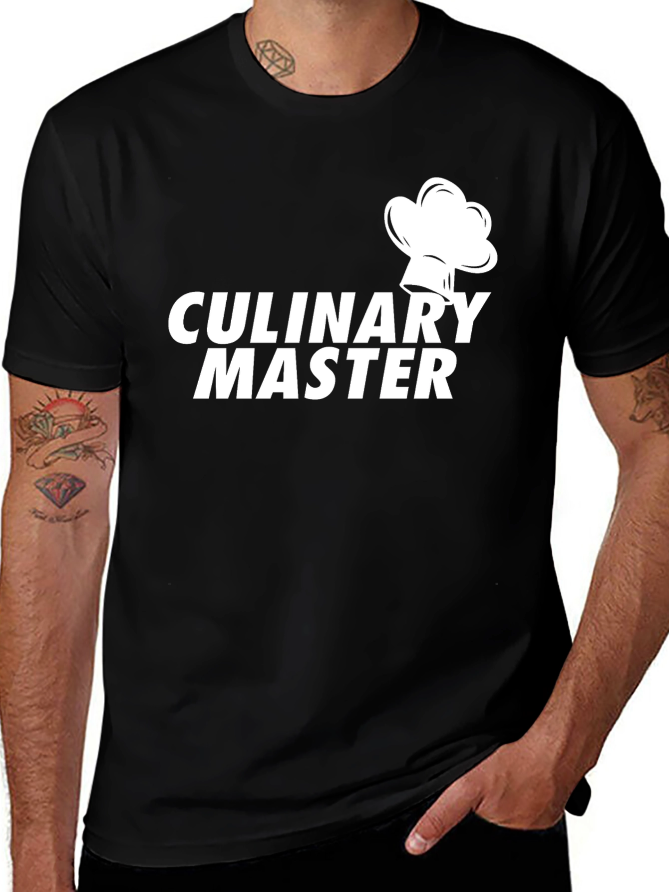Variant 28 of Culinary Master Black T-Shirt