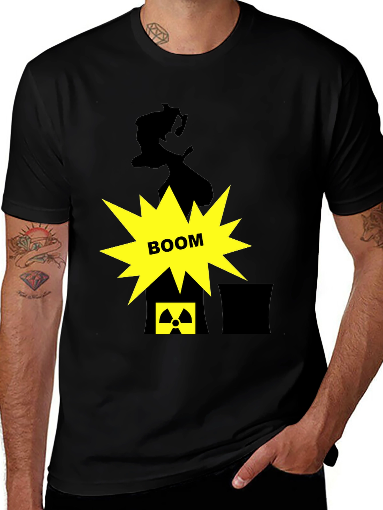 Variant 27 of Nuclear Meltdown T-Shirt - Boom!