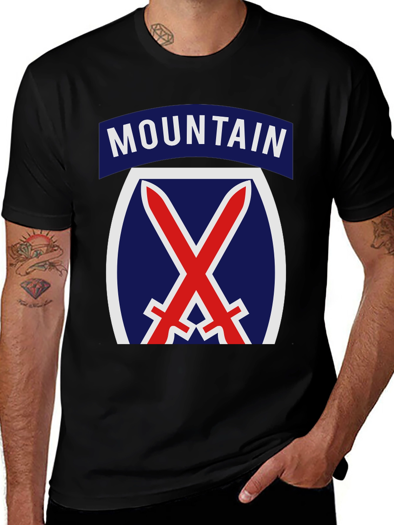 Mountain Division T-Shirt - Military Pride