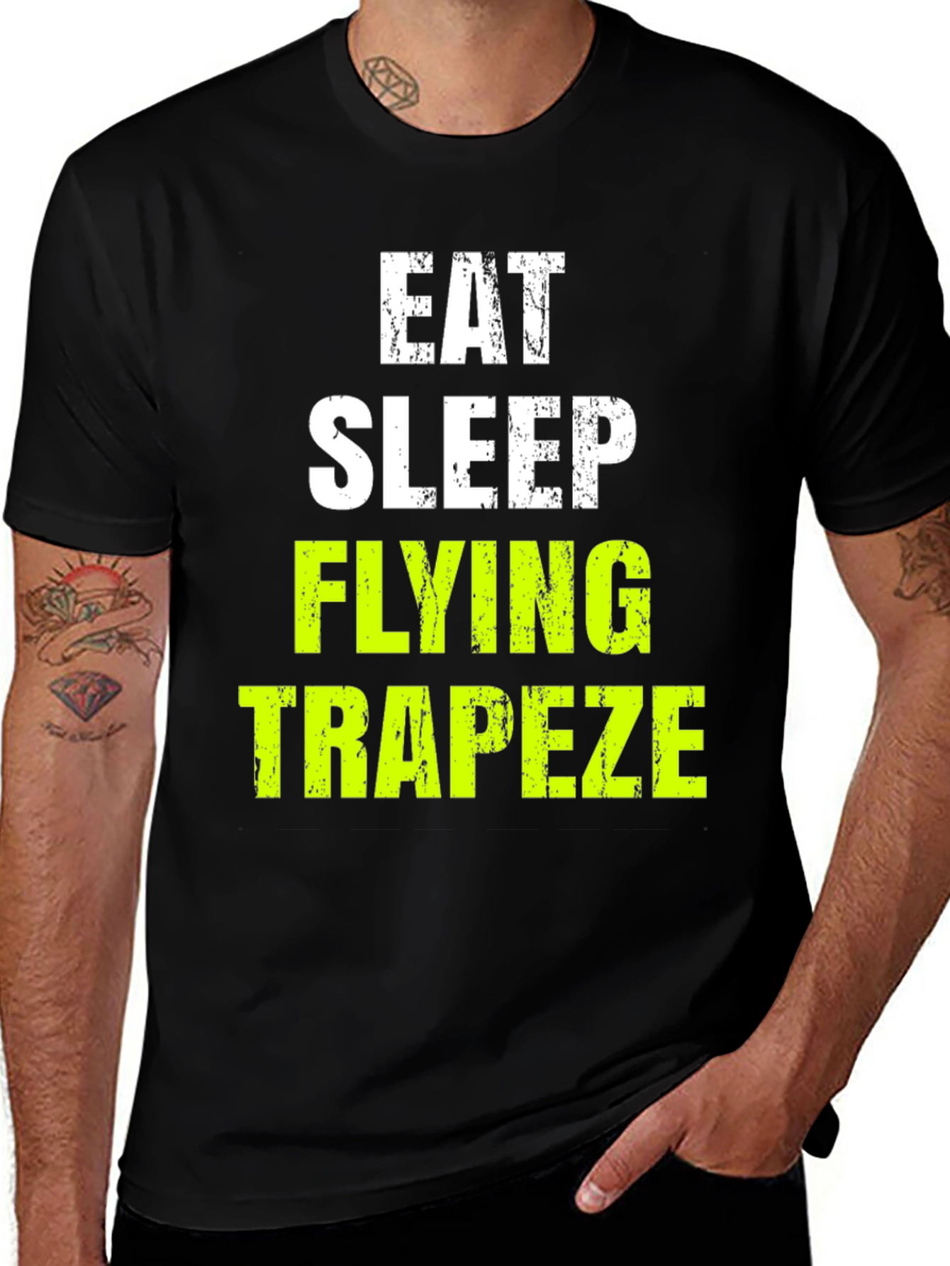 Variant 16 of Eat Sleep Flying Trapeze T-Shirt