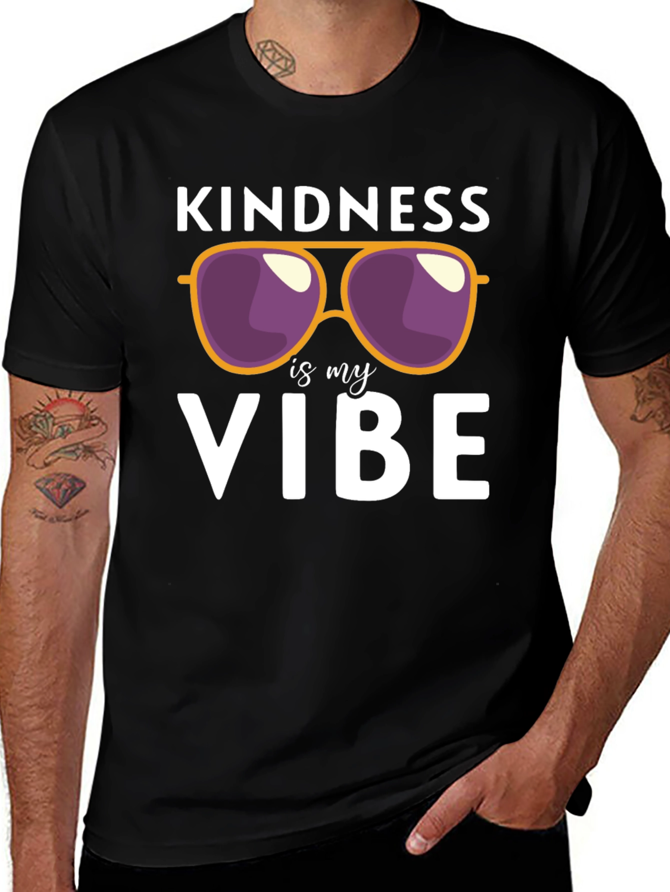 Variant 16 of Kindness is My Vibe Graphic Tee
