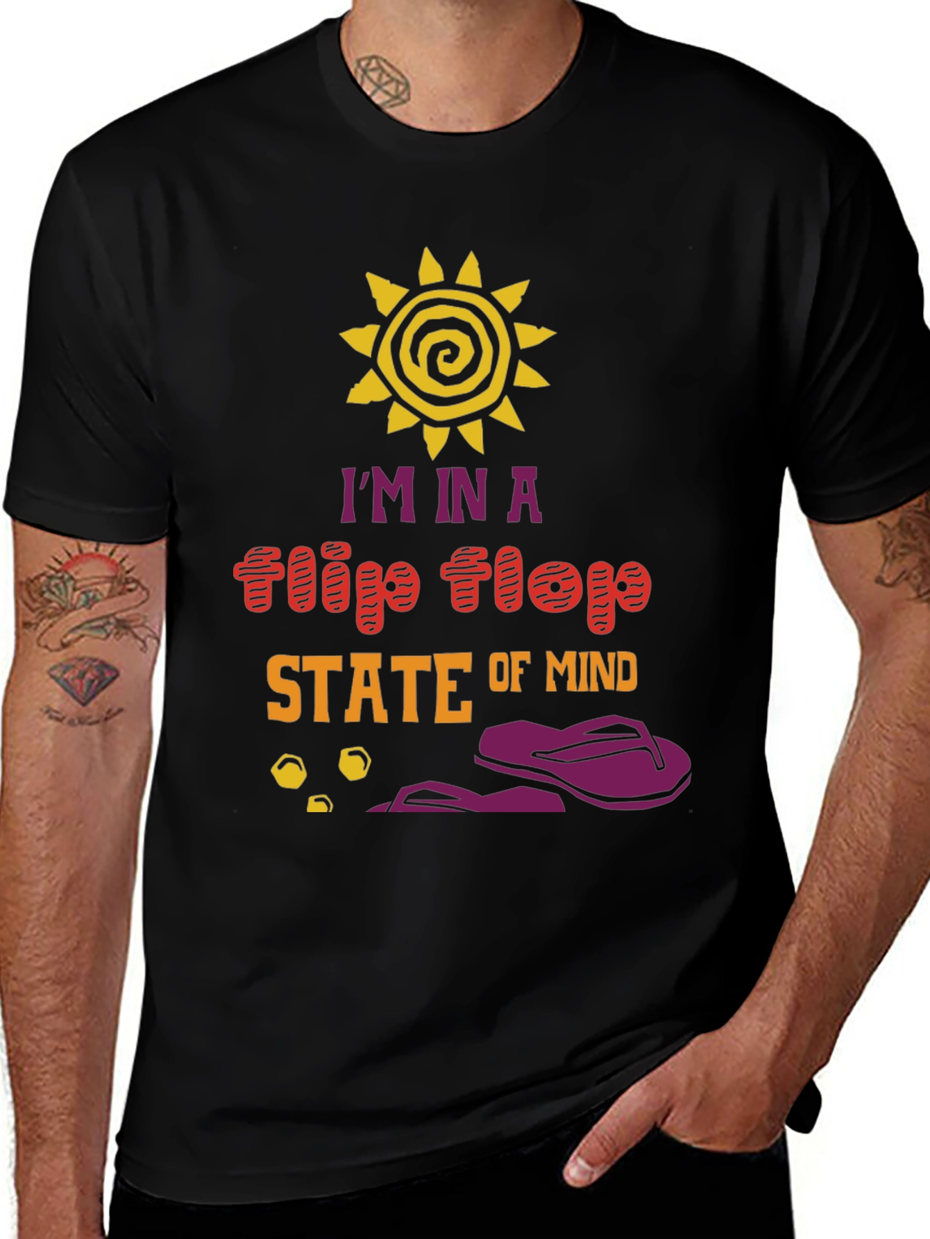 Variant 7 of Flip Flop State of Mind Graphic Tee