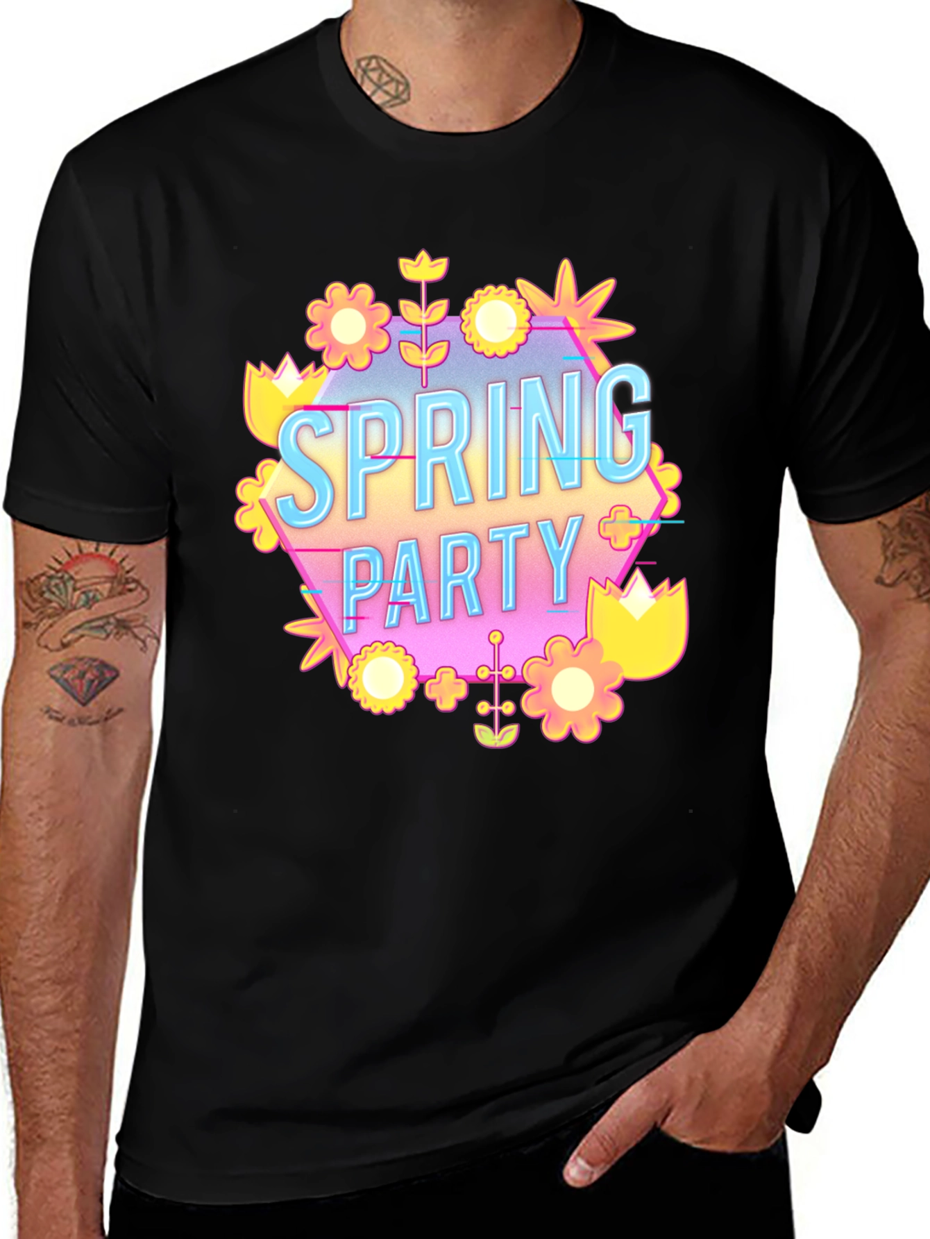 Variant 21 of Spring Party Graphic T-Shirt