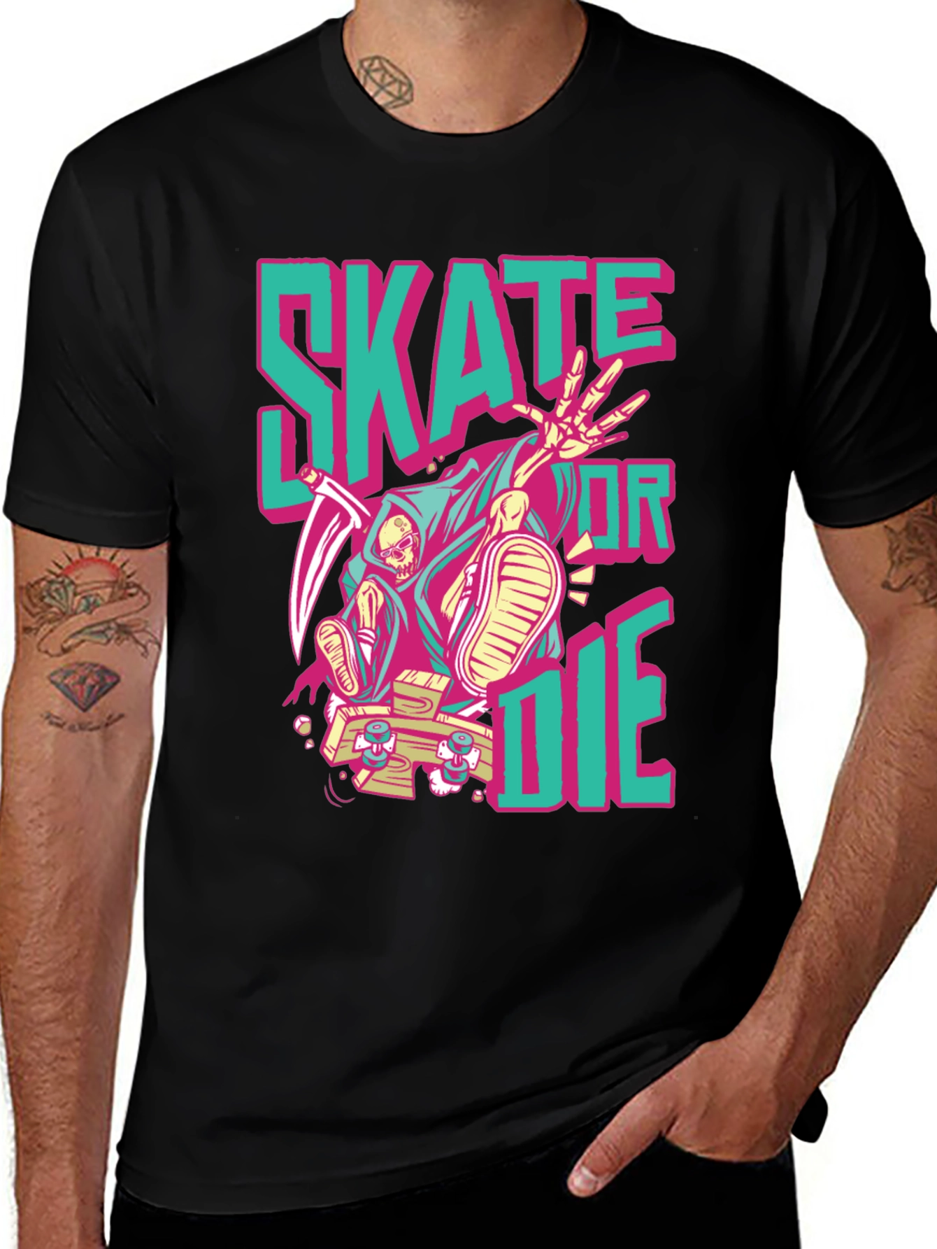 Skate or Die Graphic Tee