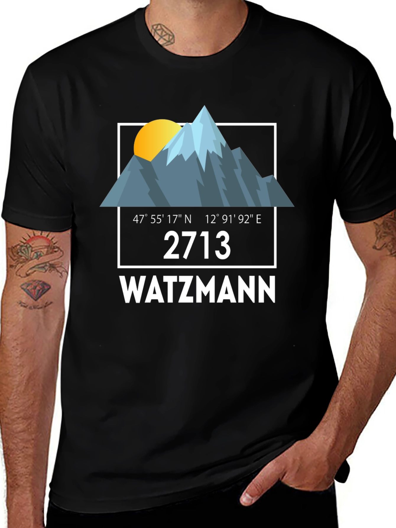 Watzmann Mountain Graphic Tee - Adventure Ready