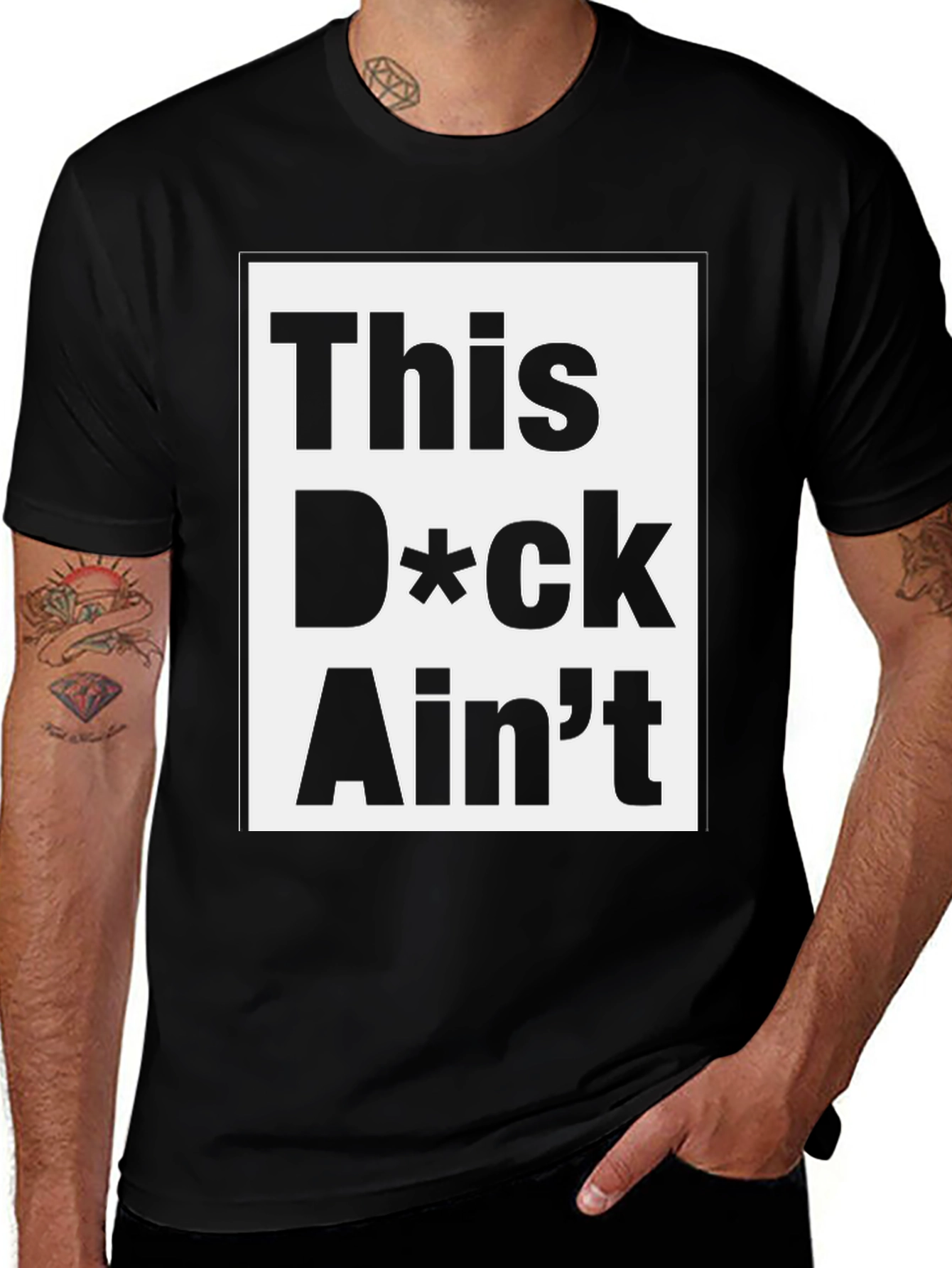 Variant 23 of Edgy Graphic Tee - This Ain't It