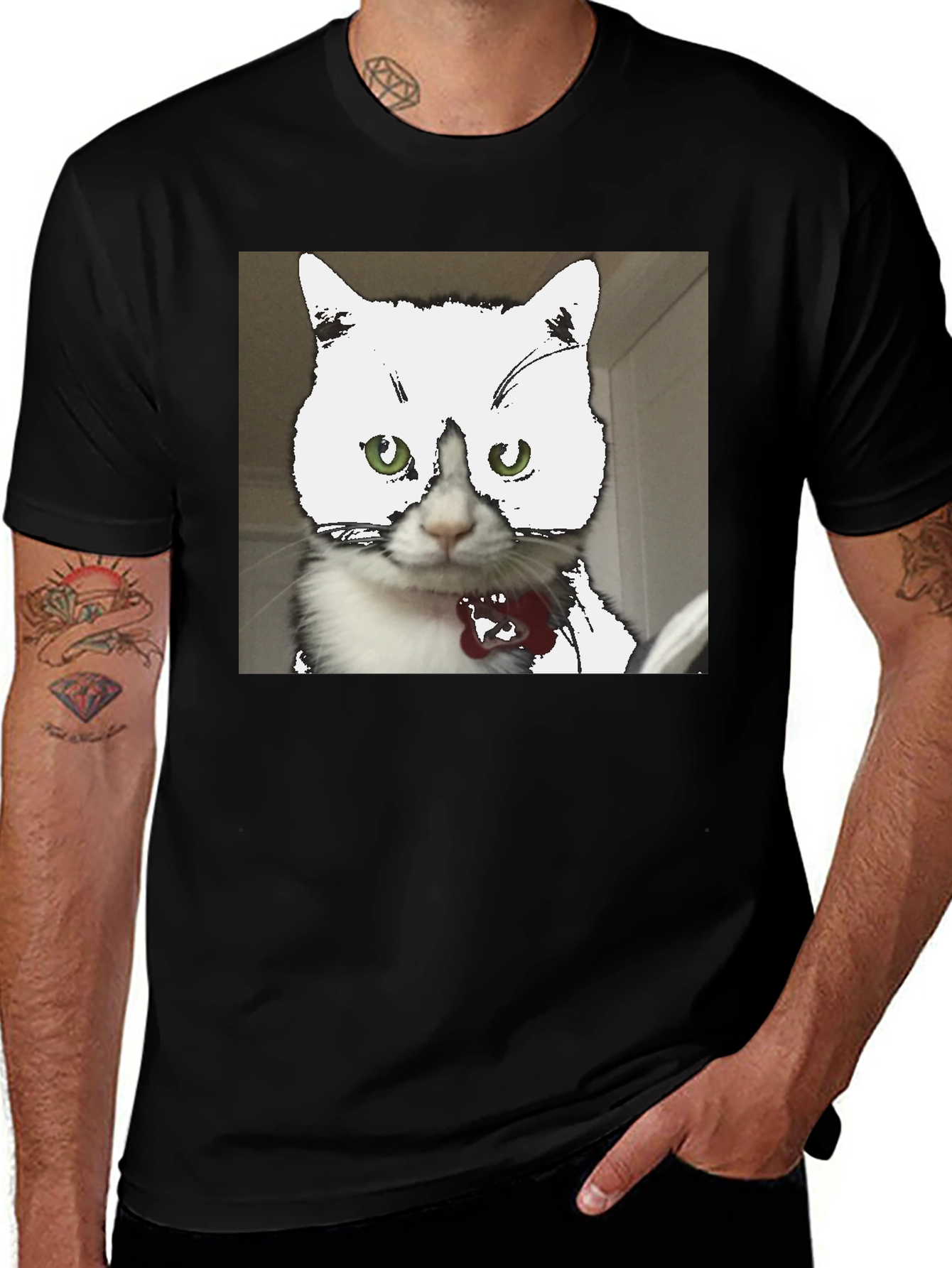 Variant 21 of Cool Cat Graphic Tee