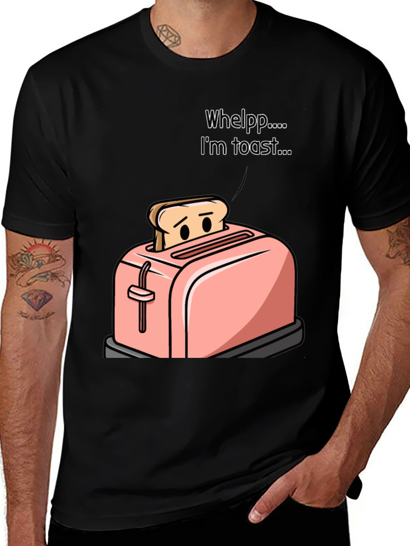 Variant 22 of I'm Toast Funny Graphic T-Shirt