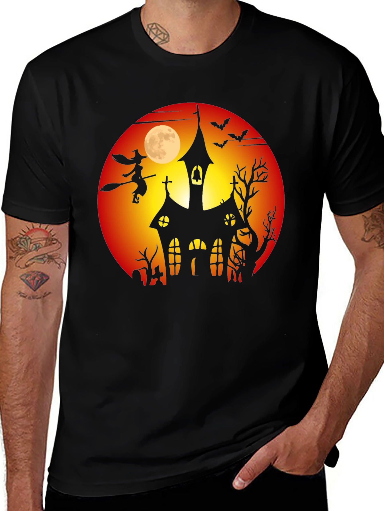 Halloween Spooky House T-Shirt