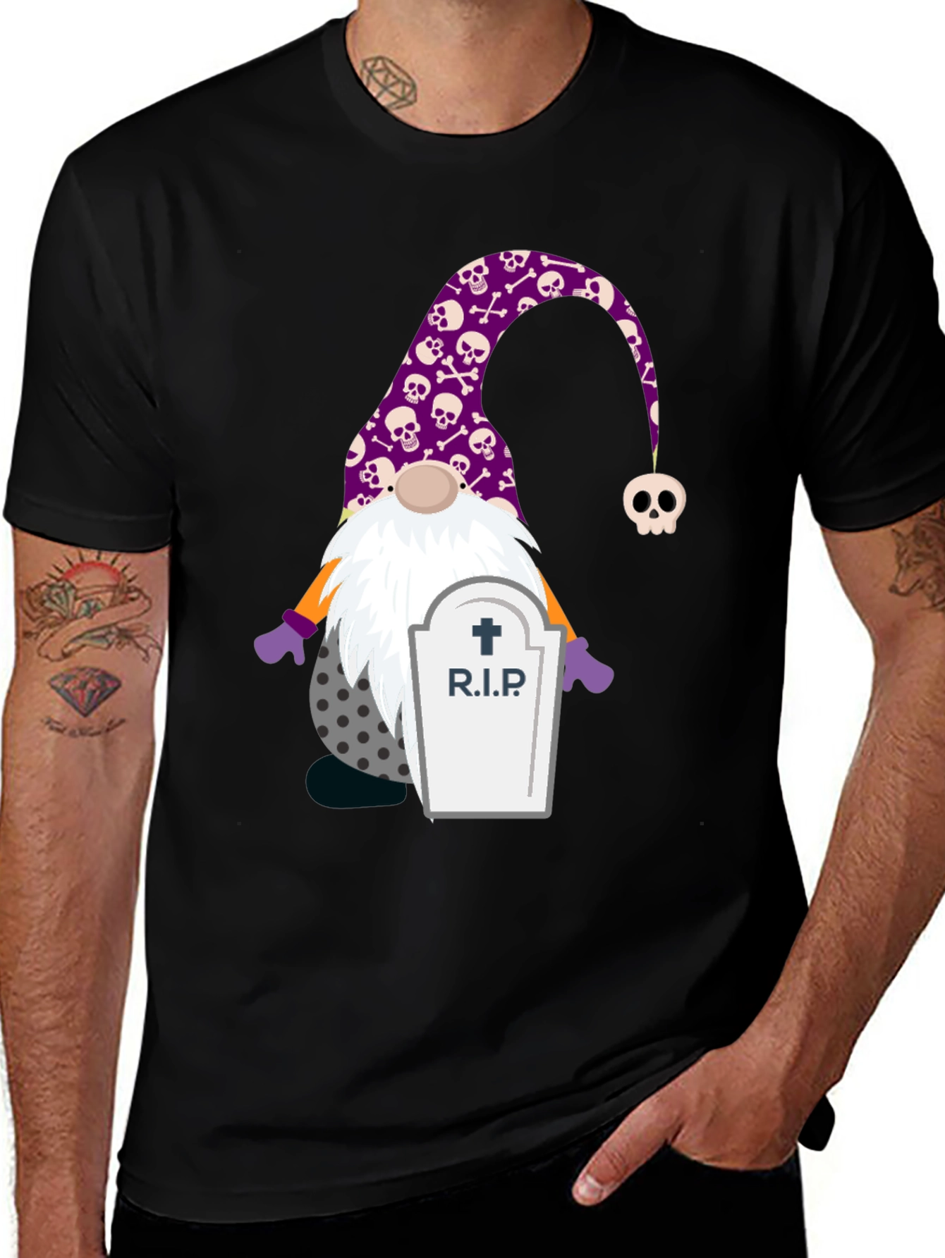 Halloween Gnome RIP T-Shirt