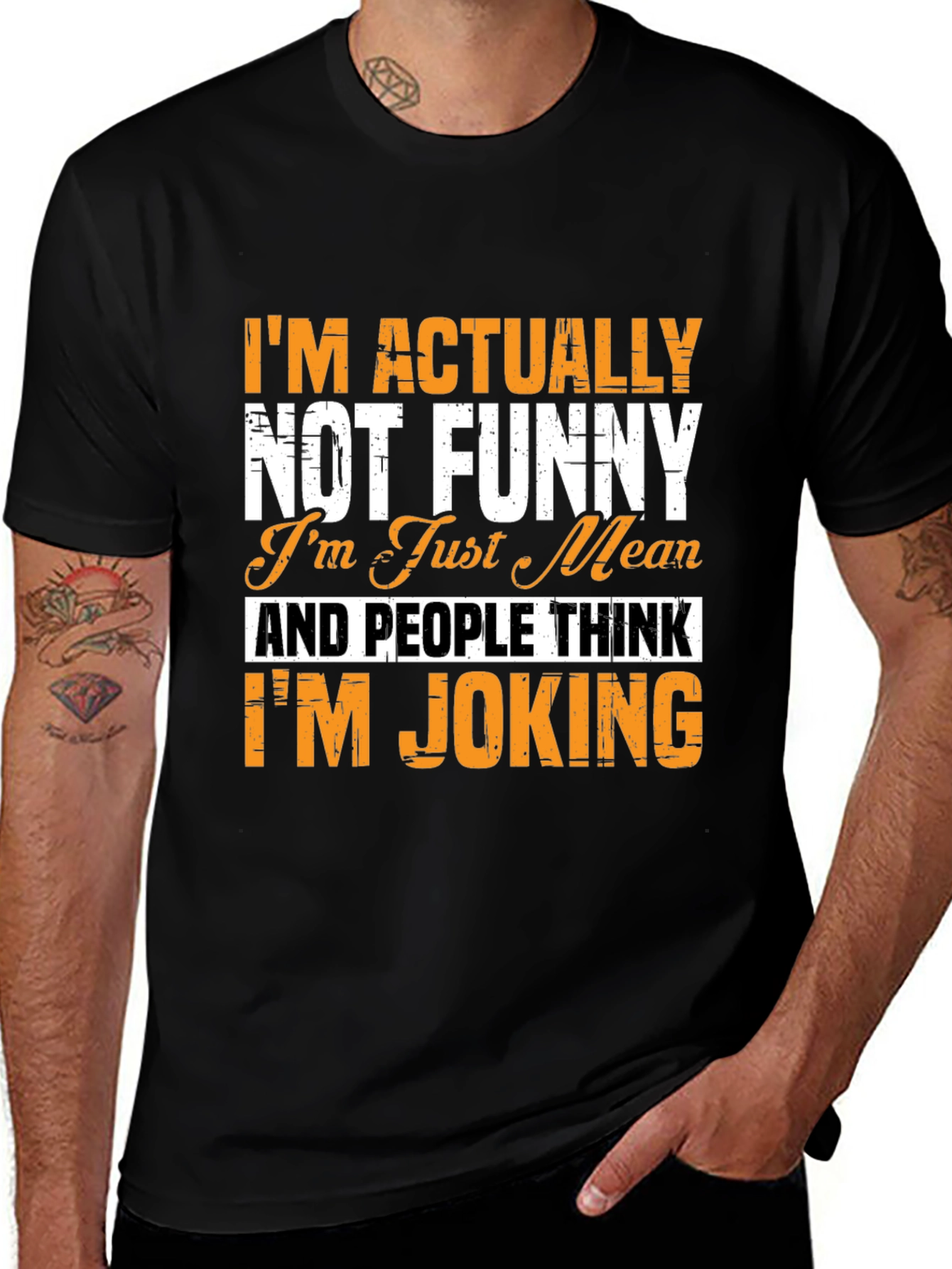 Variant 25 of I'm Actually Not Funny T-Shirt