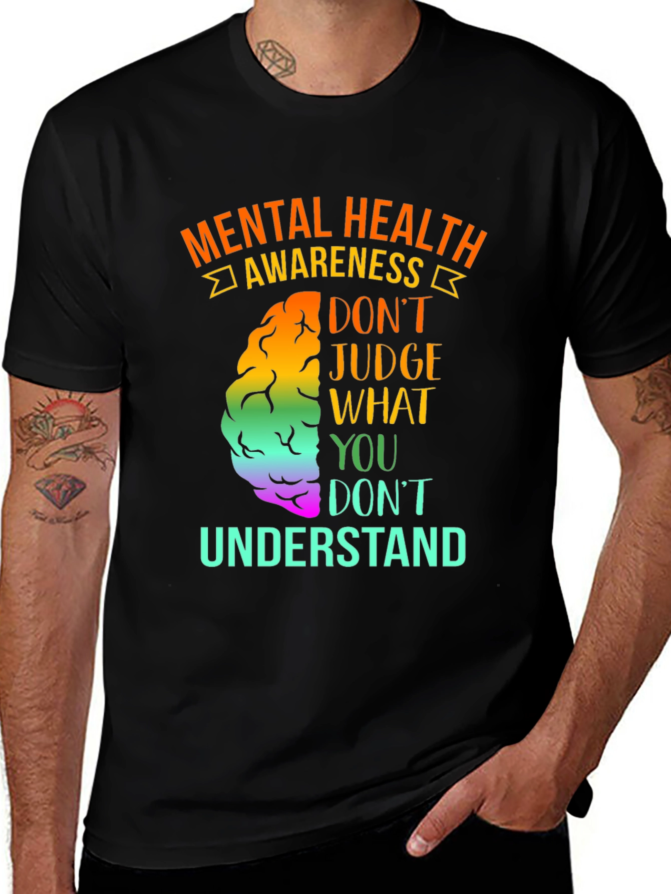 Variant 9 of Mental Health Awareness Graphic Tee