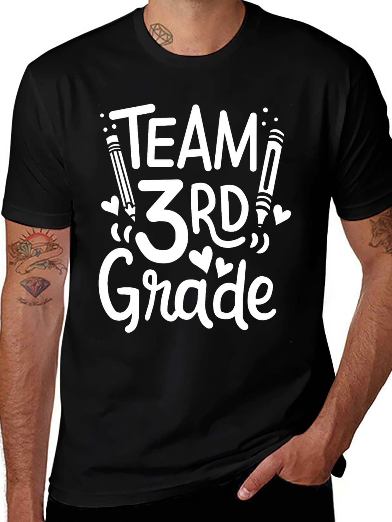 Team 3rd Grade Teacher Shirt - Back To School Apparel