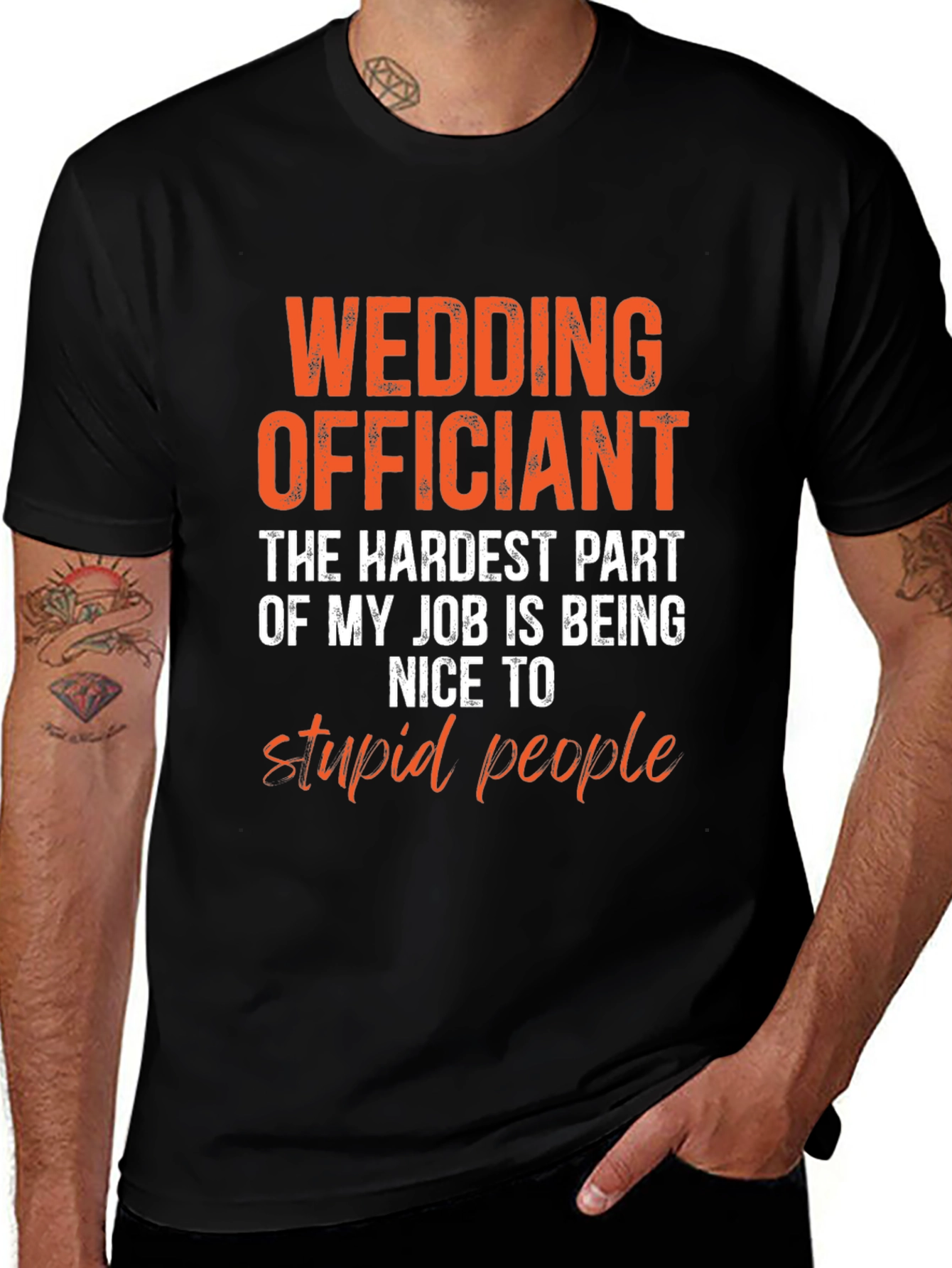 Variant 3 of Wedding Officiant Funny T-Shirt