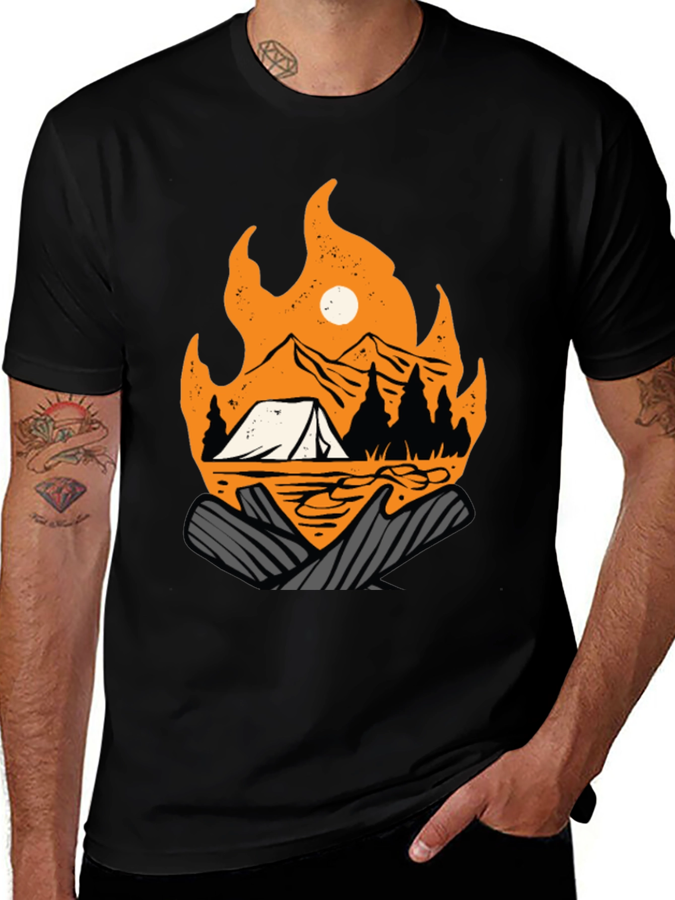 Variant 18 of Camping Adventure Graphic Tee