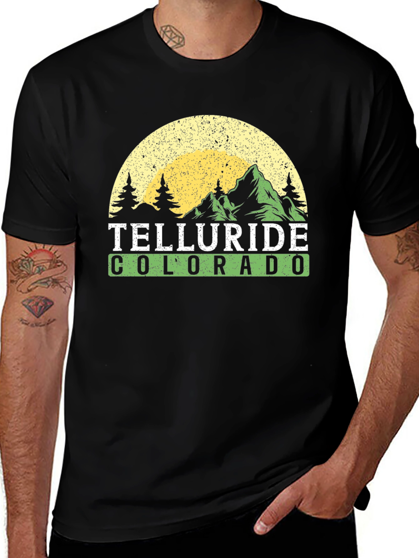 Telluride Colorado Graphic Tee - Vintage Style