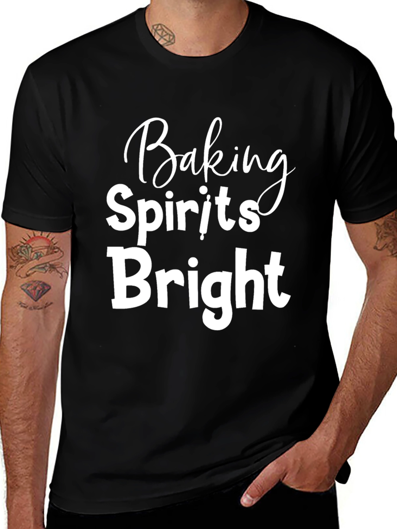 Variant 11 of Baking Spirits Bright Holiday Tee