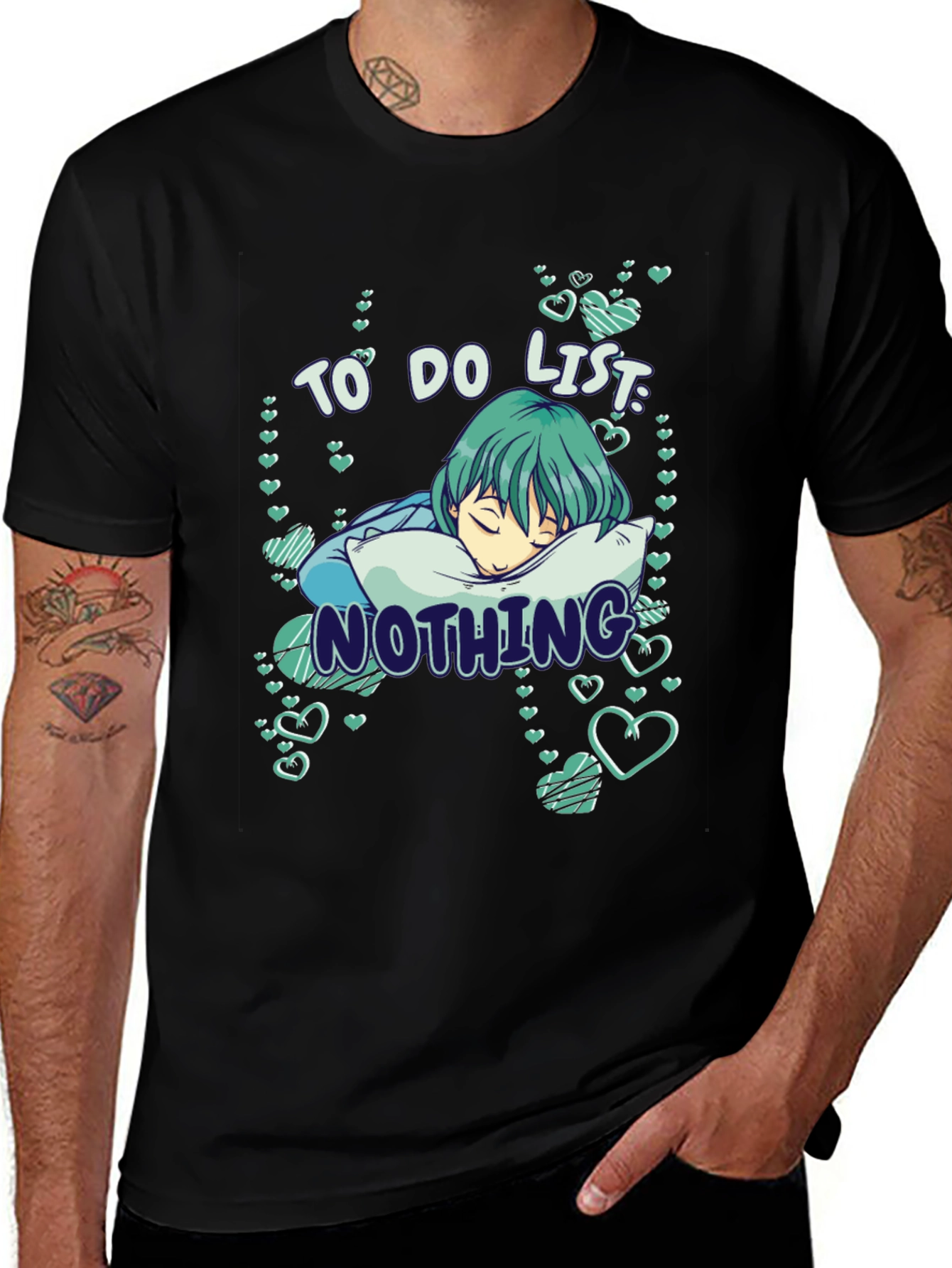 Variant 15 of To Do List: Nothing T-Shirt