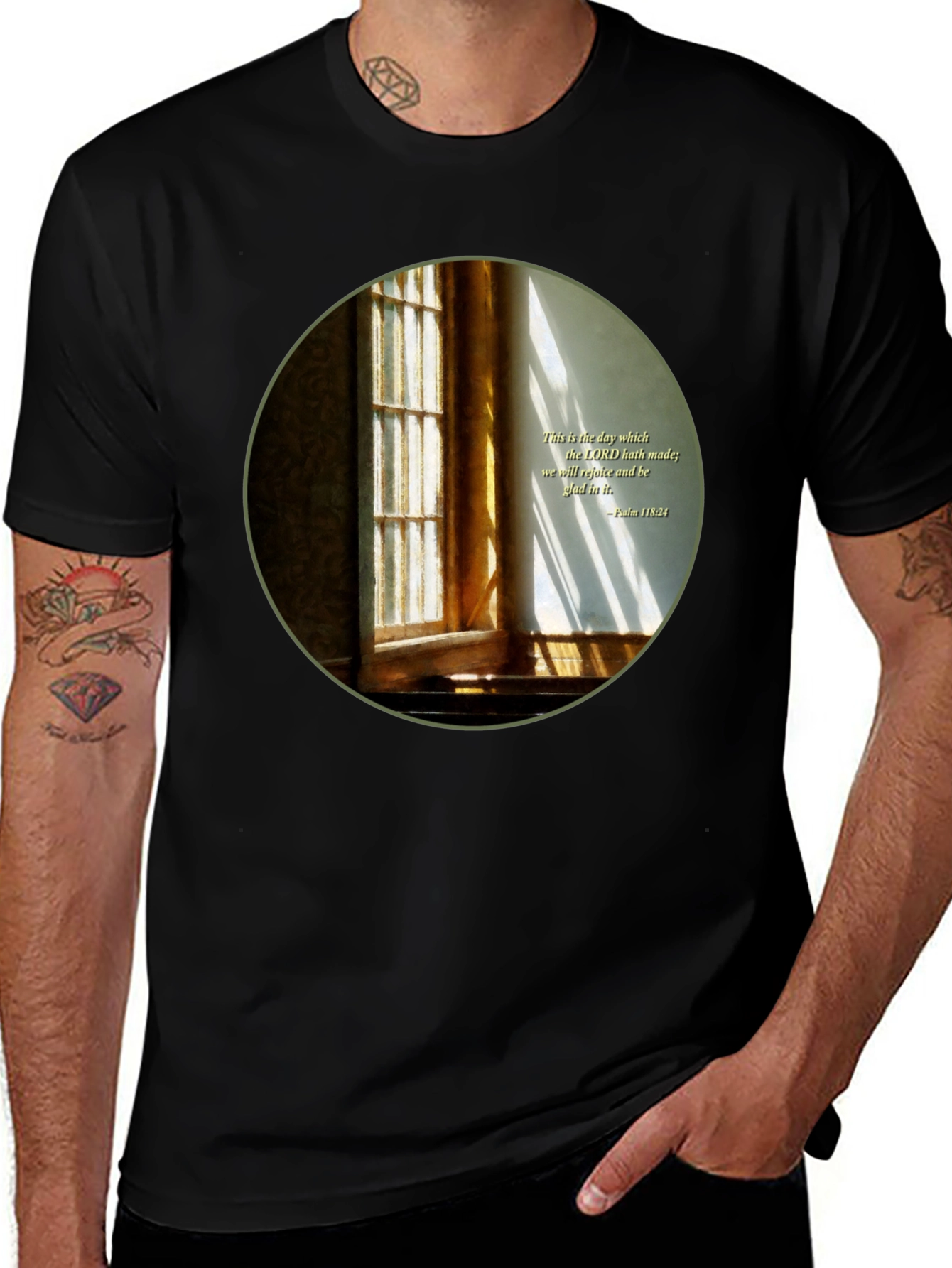 Variant 23 of Faith-Inspired T-Shirt: Window to Hope