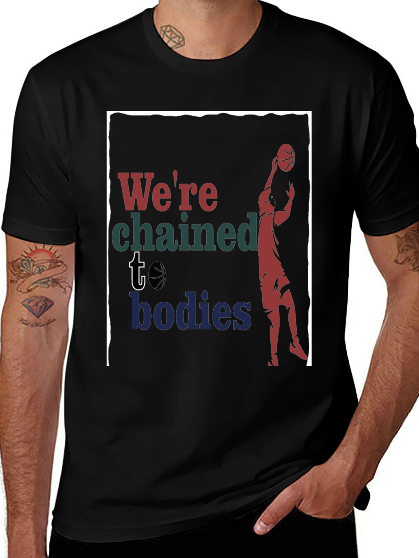 Variant 6 of We're Chained to Bodies Graphic T-Shirt