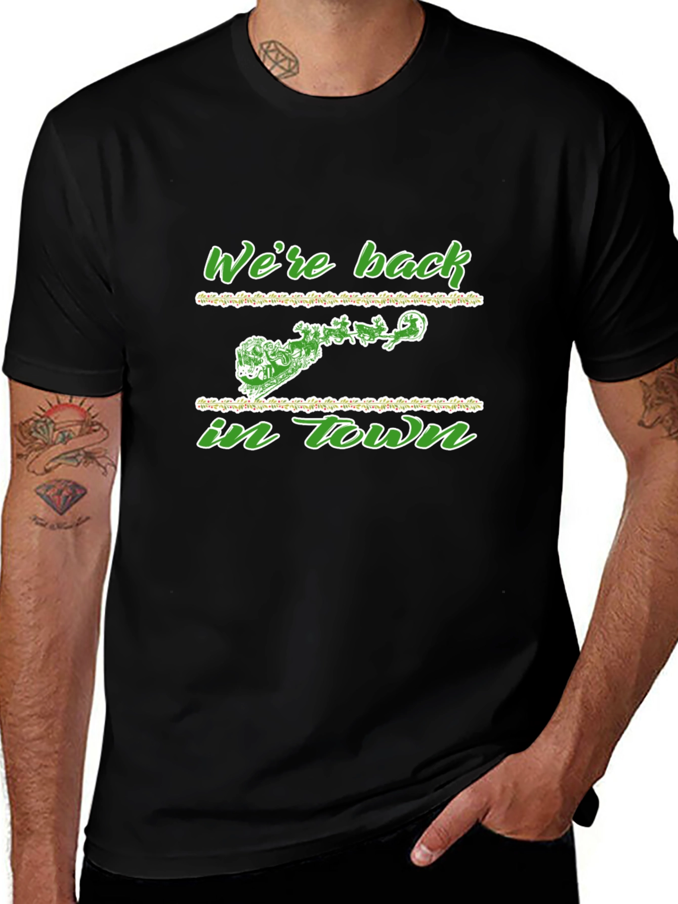 Variant 17 of "We're Back In Town" Graphic T-Shirt