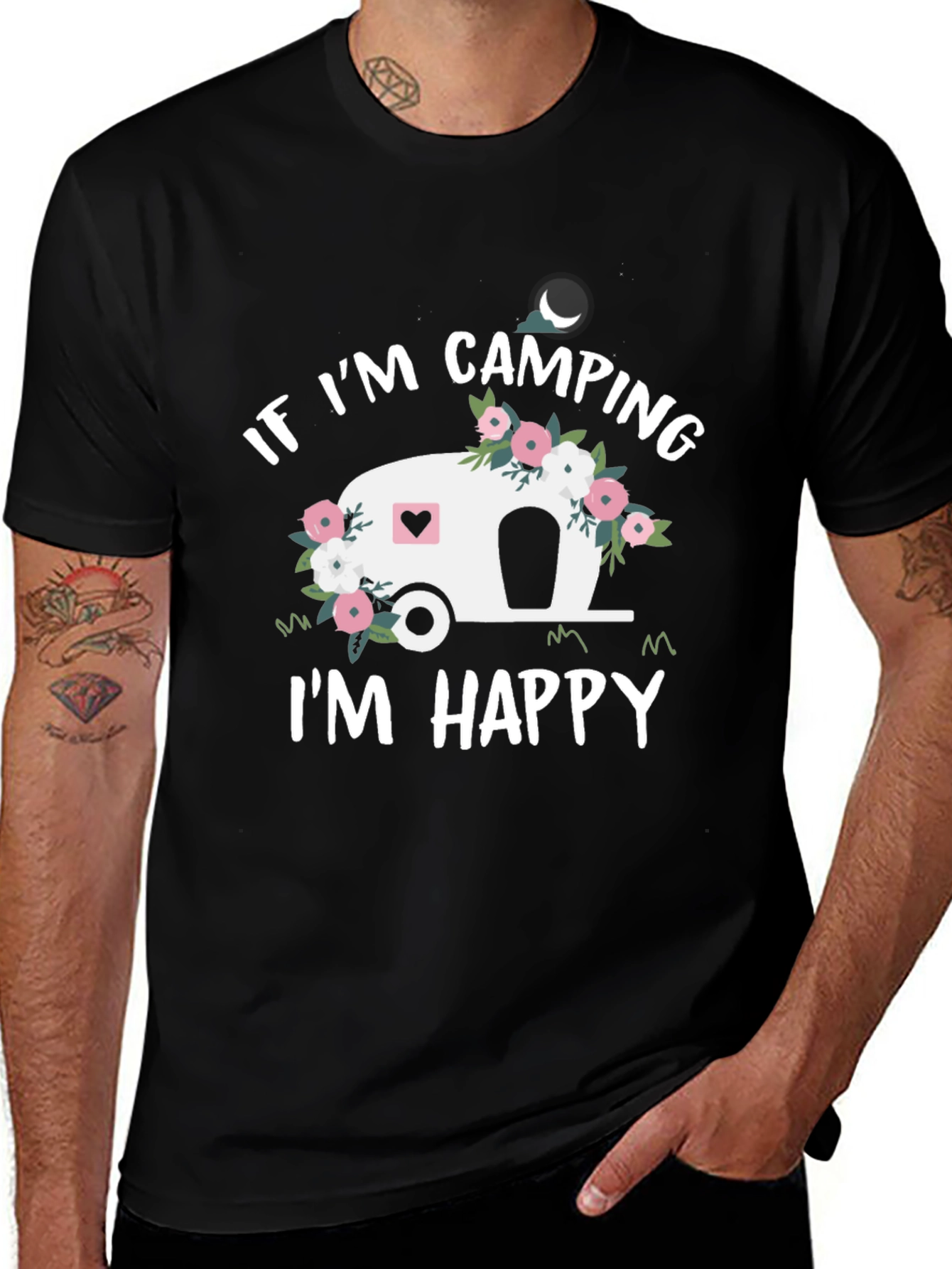 Variant 24 of Camping Happy T-Shirt