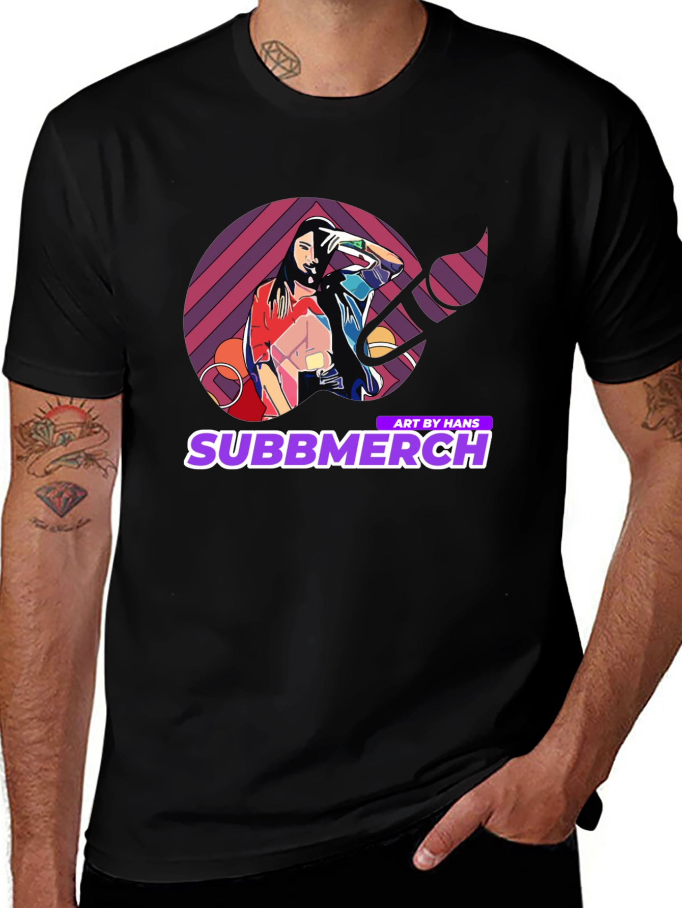 Variant 2 of Subbmerch Graphic T-Shirt