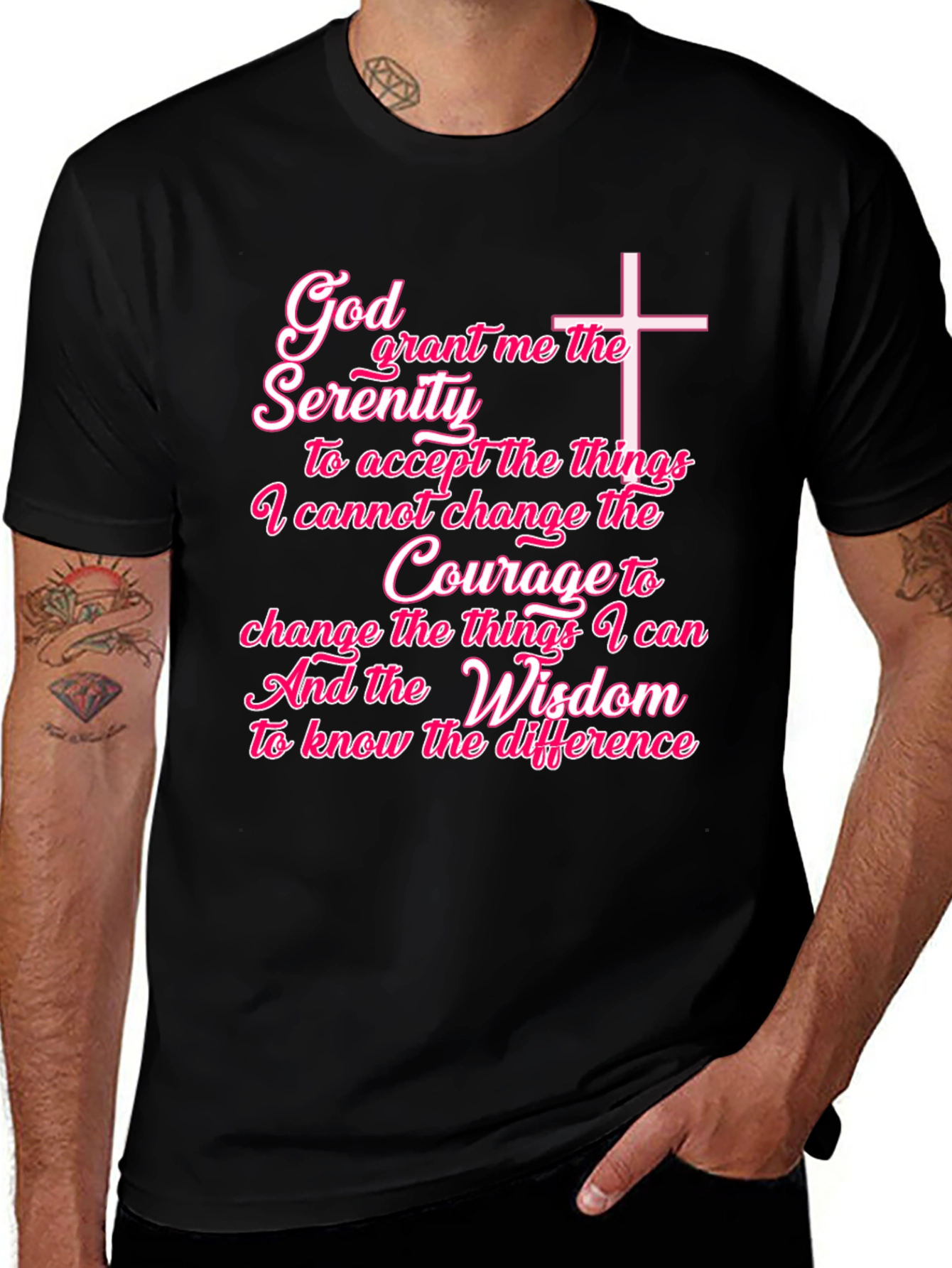 Variant 15 of God Grant Me Serenity Graphic T-Shirt