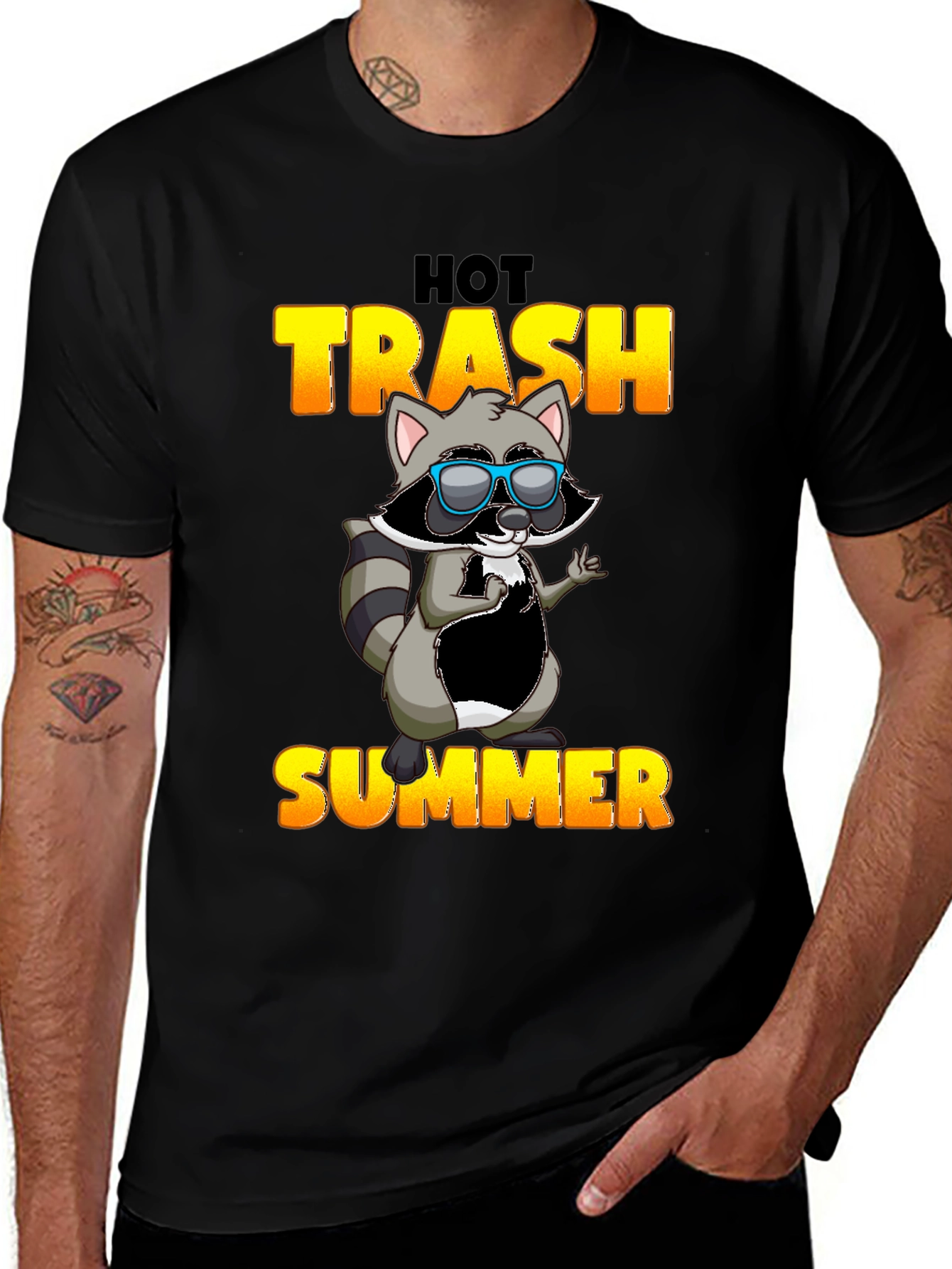 Variant 26 of Hot Trash Summer Graphic Tee