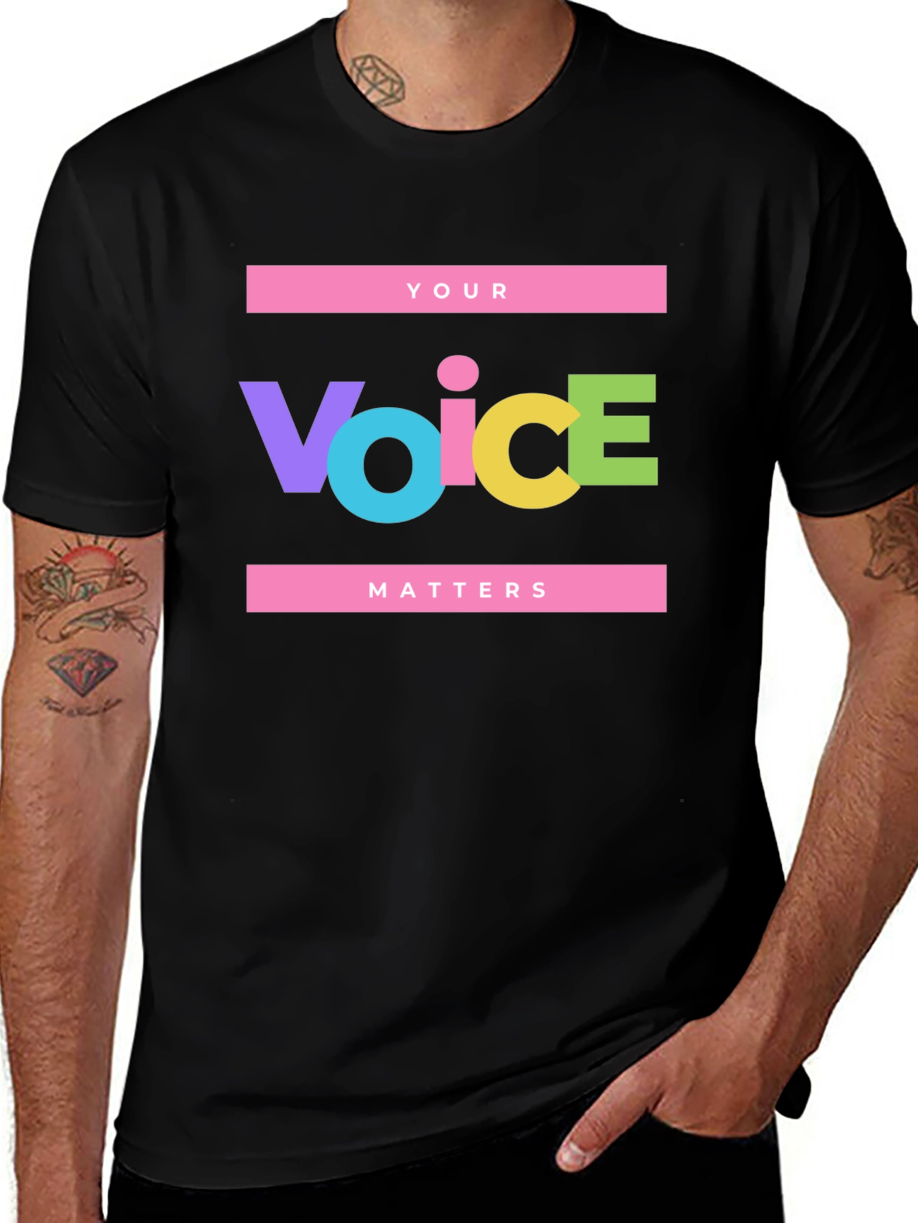 Your Voice Matters Graphic T-Shirt