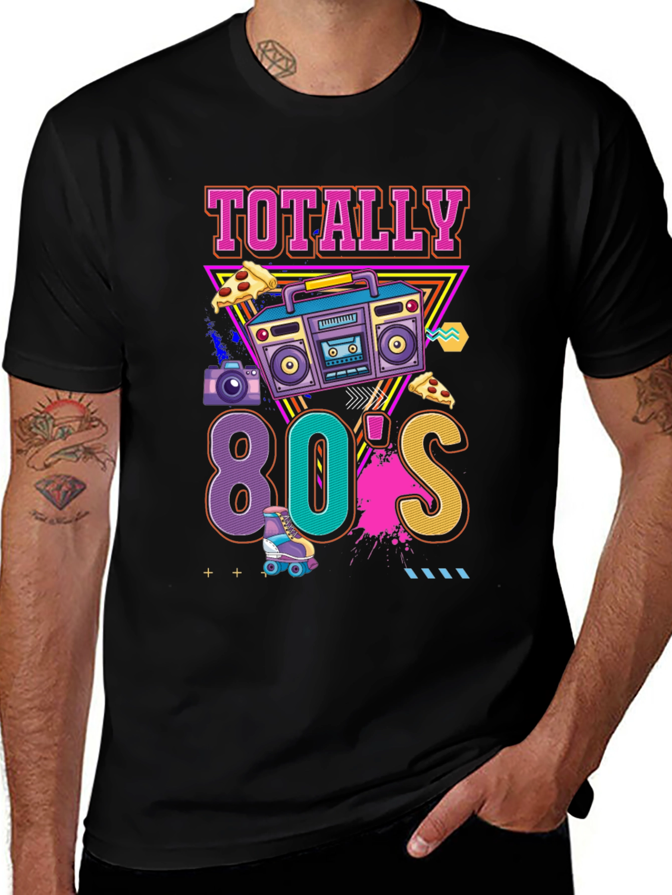 Variant 16 of Totally 80s Retro Graphic T-Shirt