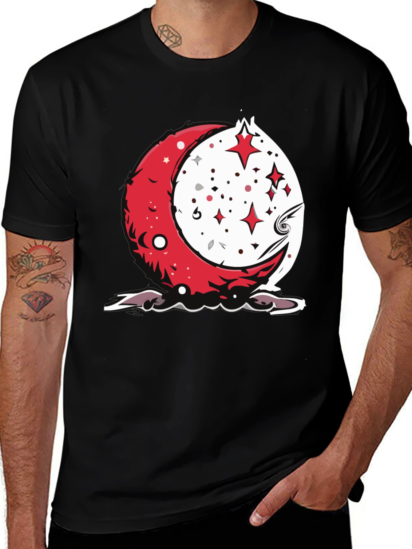 Variant 15 of Lunar Eclipse Graphic Tee