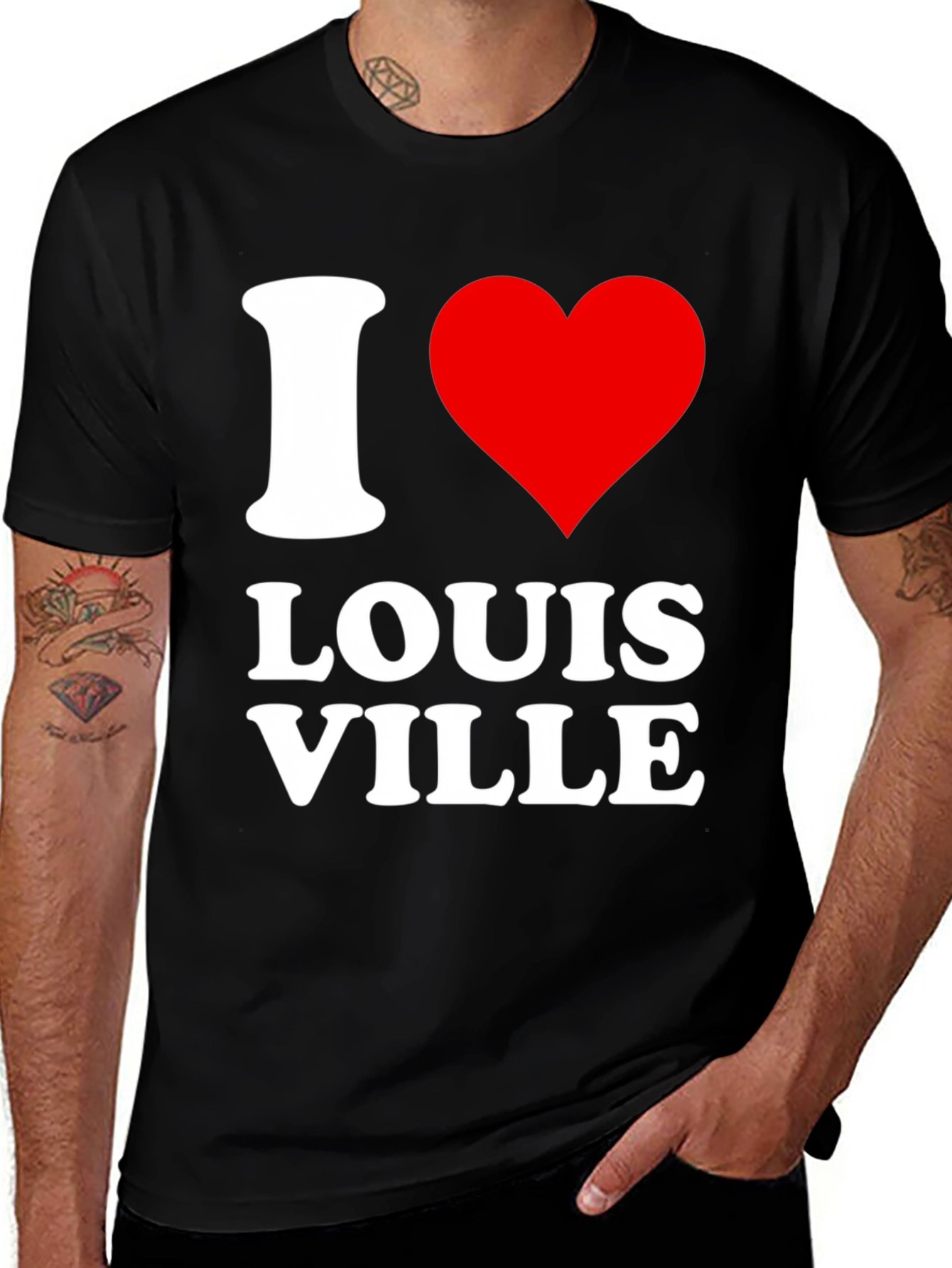 I Love Louisville Graphic Tee