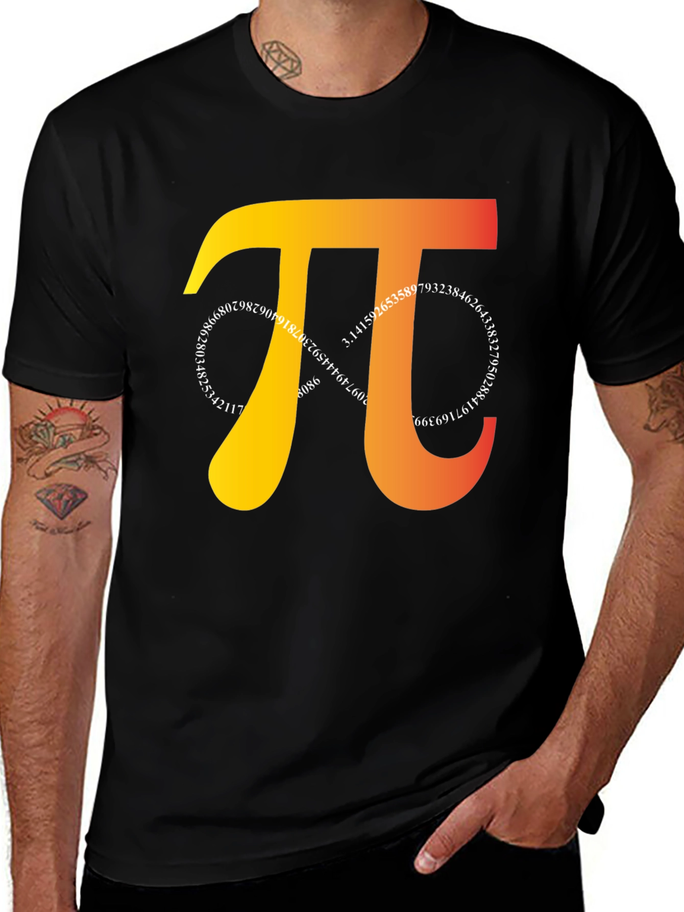Pi Symbol T-Shirt - Math Geek Apparel