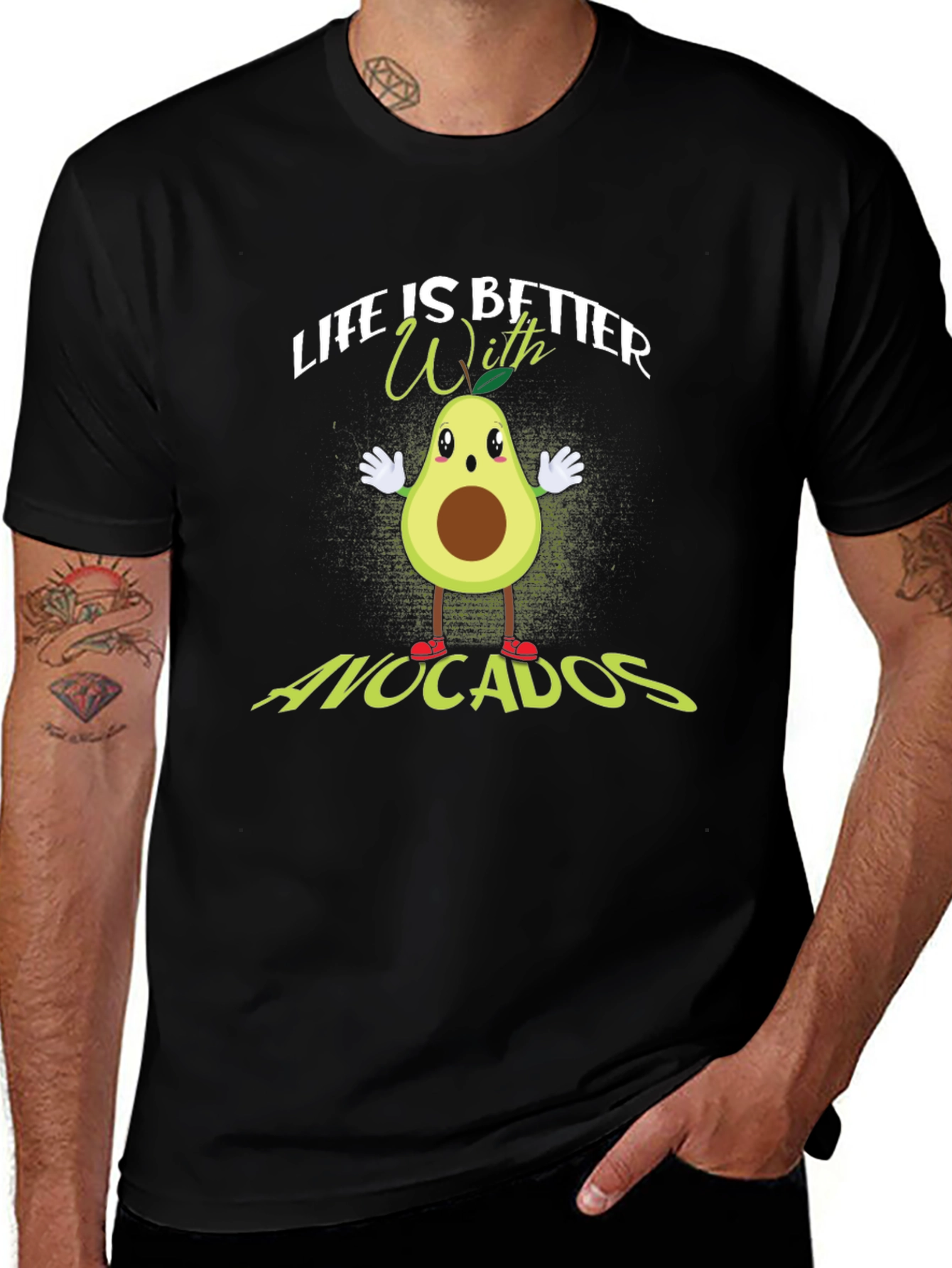 Variant 18 of Life is Better with Avocados T-Shirt